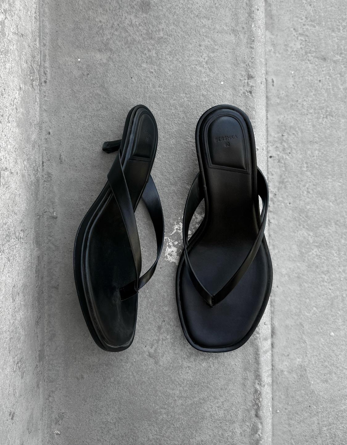 Kitten heel sandals
