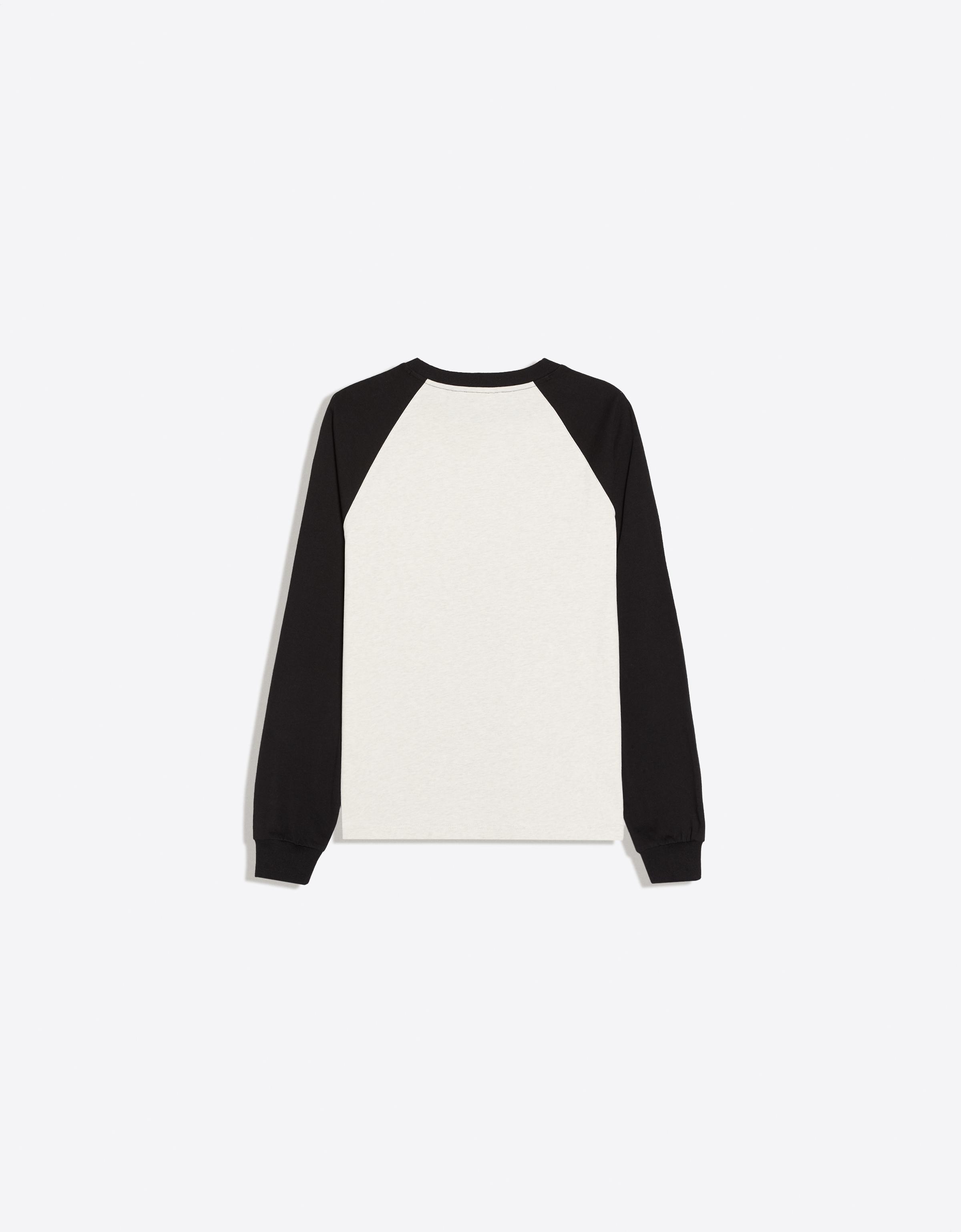 Long sleeve raglan T-shirt — Black