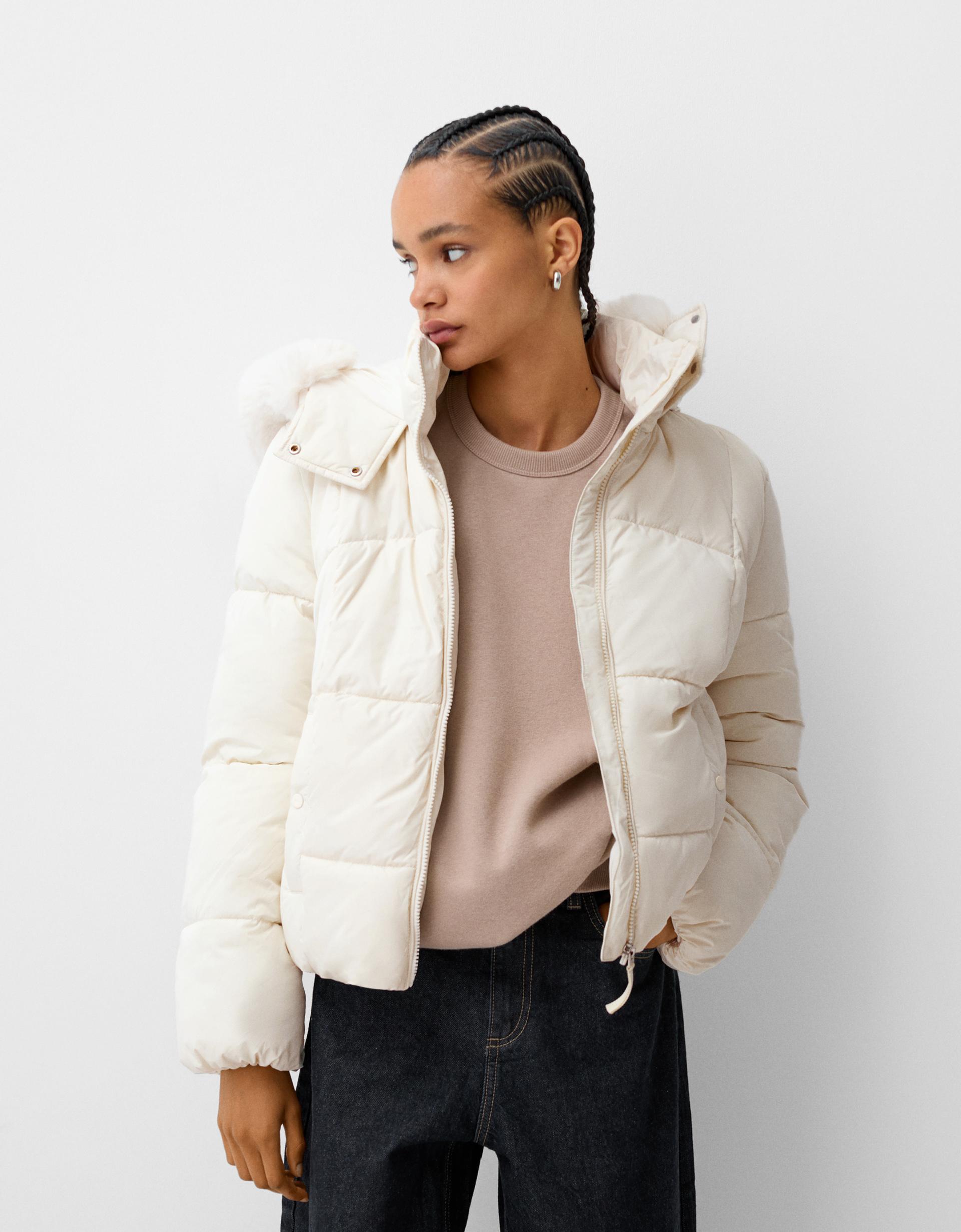 Zalando Chaquetas De Invierno Bershka Abrigos De Pelo De Zara