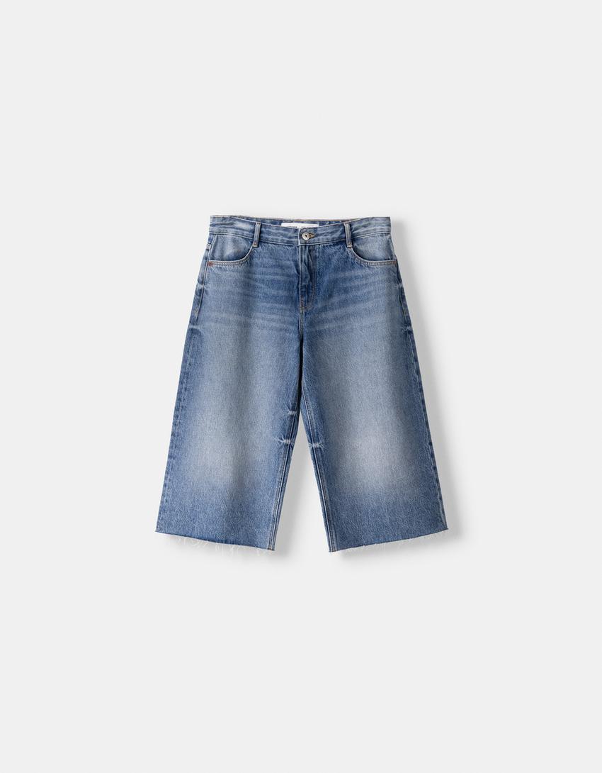 شورت برمودا شروال-أزرق فاتح-5