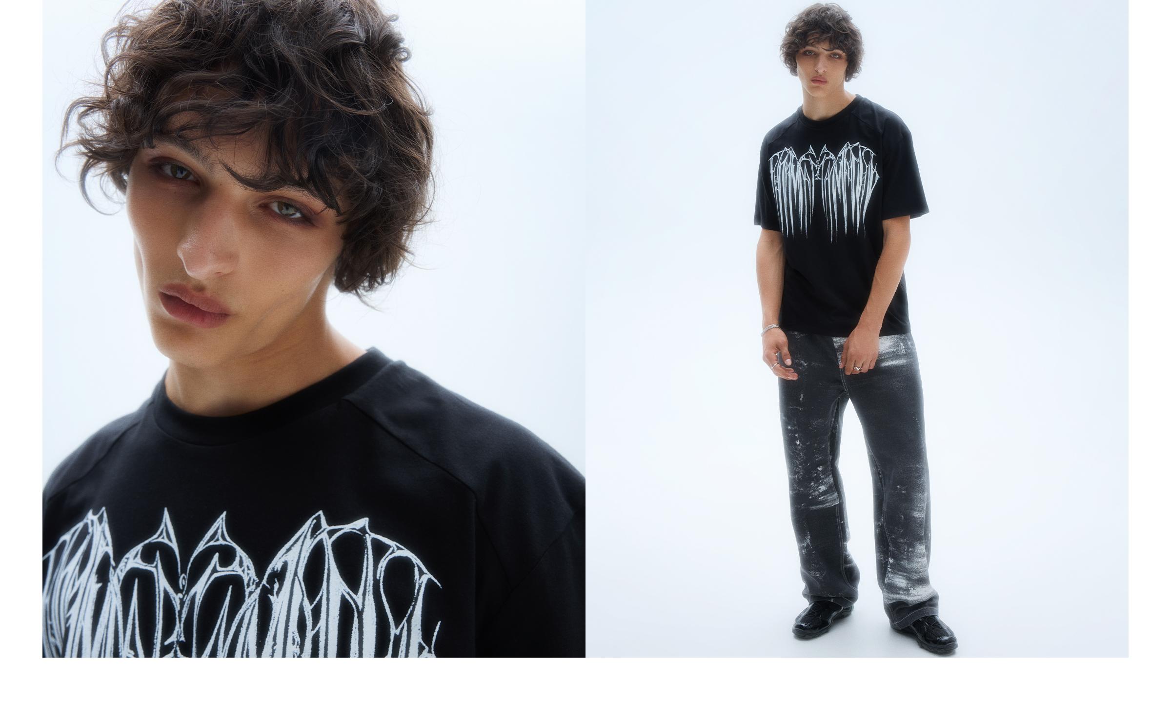 Short sleeve T-shirt with print