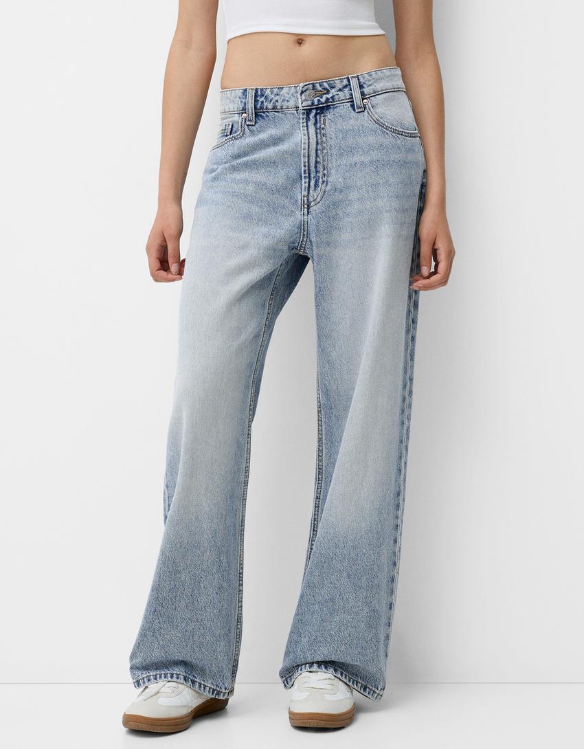 Baggy jeans-Lichtblauw