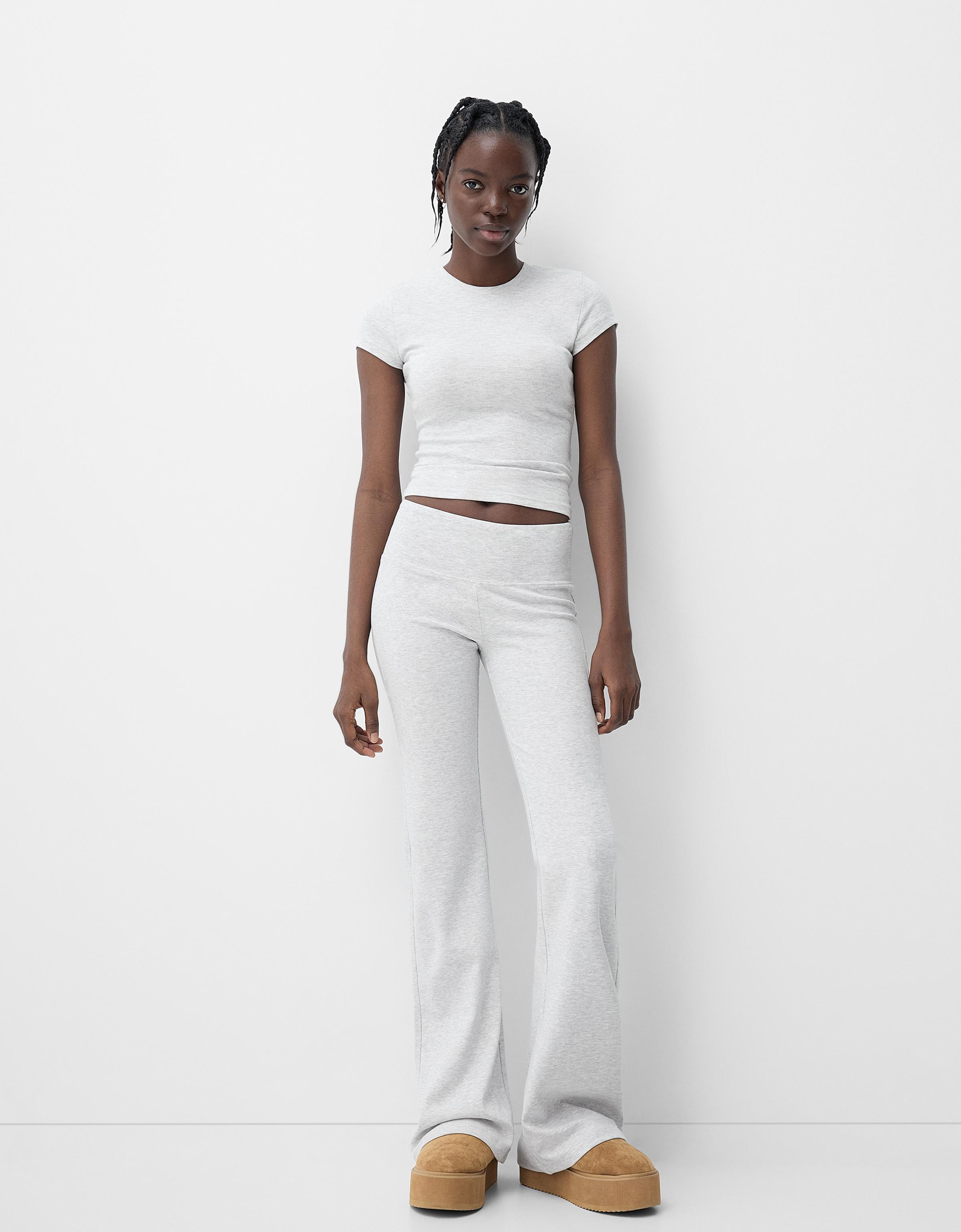 Kısa kollu bisiklet yaka tişört - Görsel 166