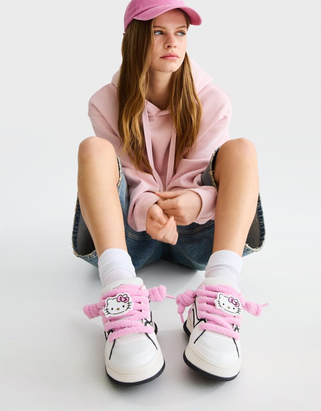 Sapatilhas Hello Kitty Mania tipo skate