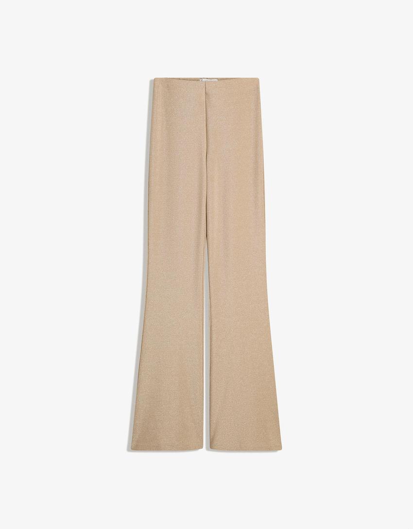 Shiny top and trousers set-Shiny top and trousers set