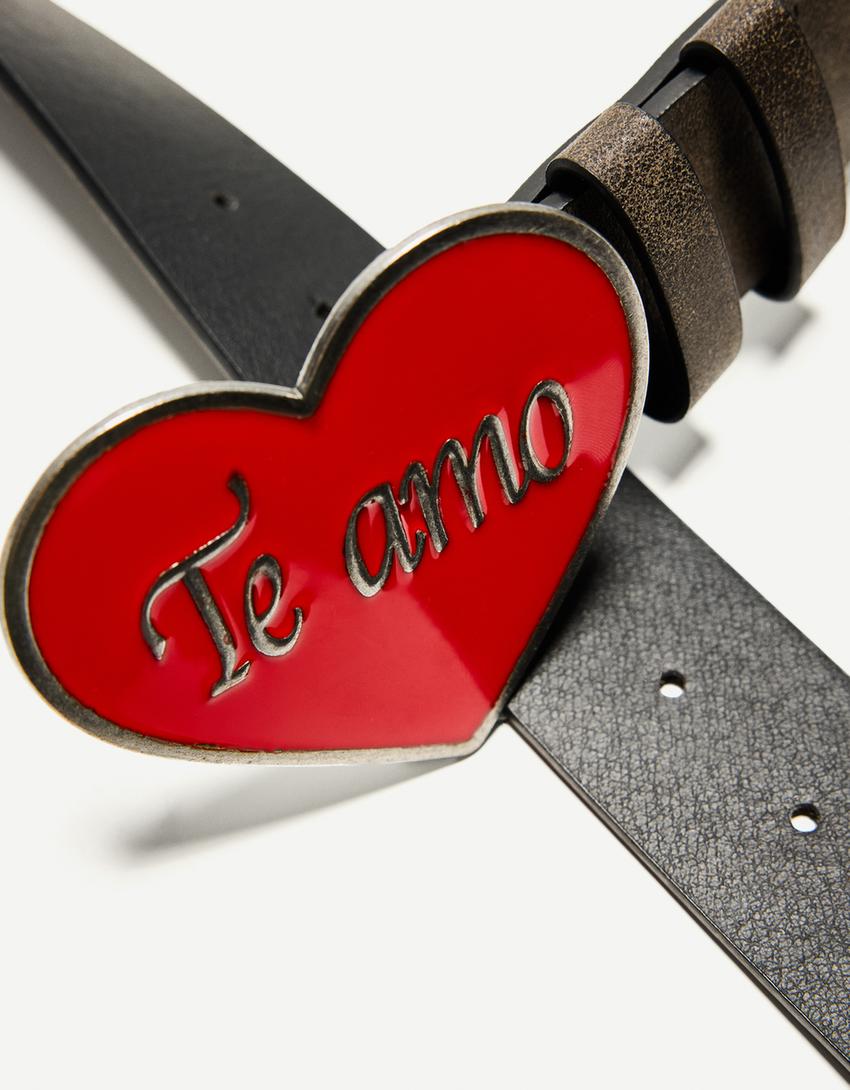 CA7RIEL & Paco Amoroso belt-Black-2