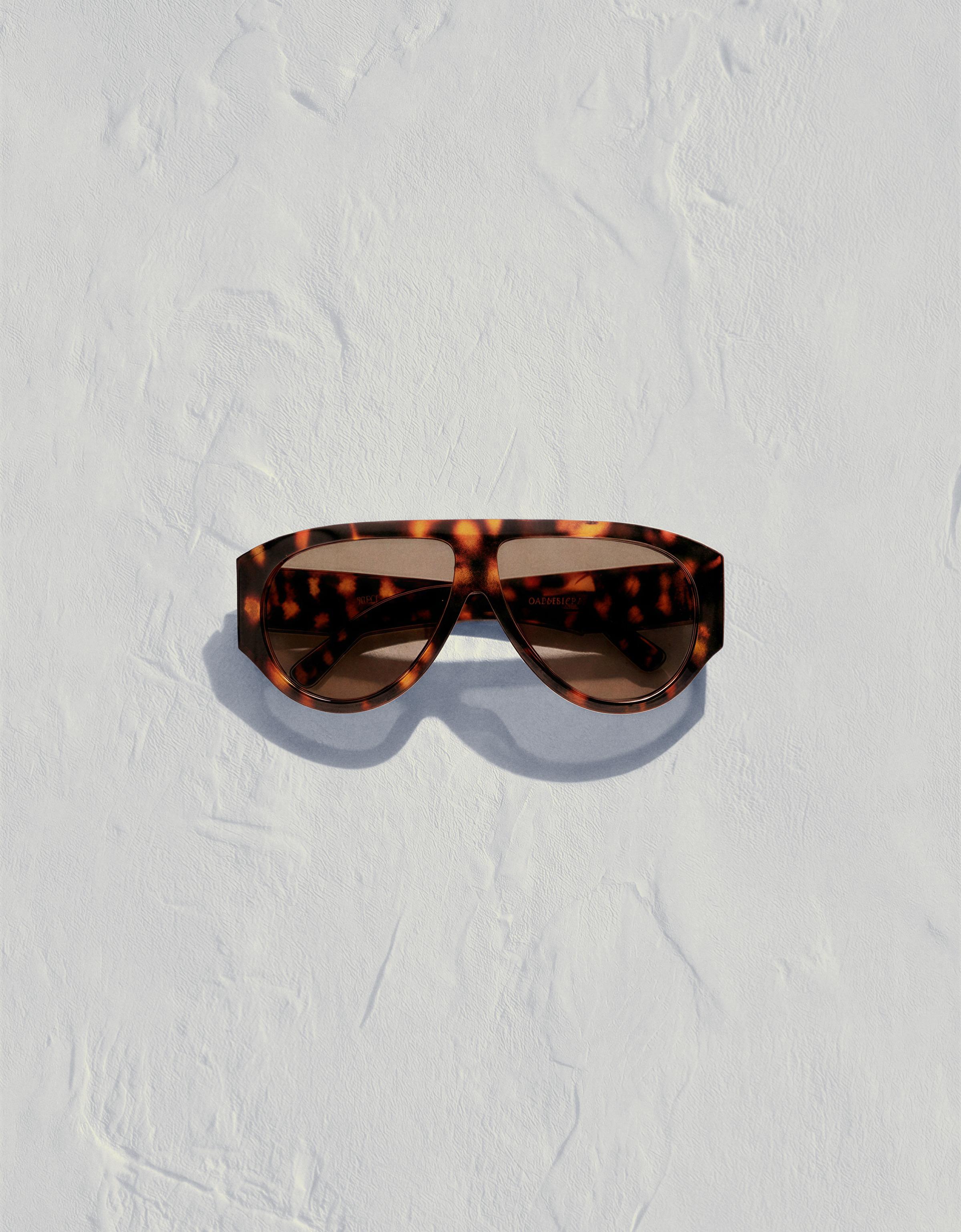 Acetate sunglasses — Brown