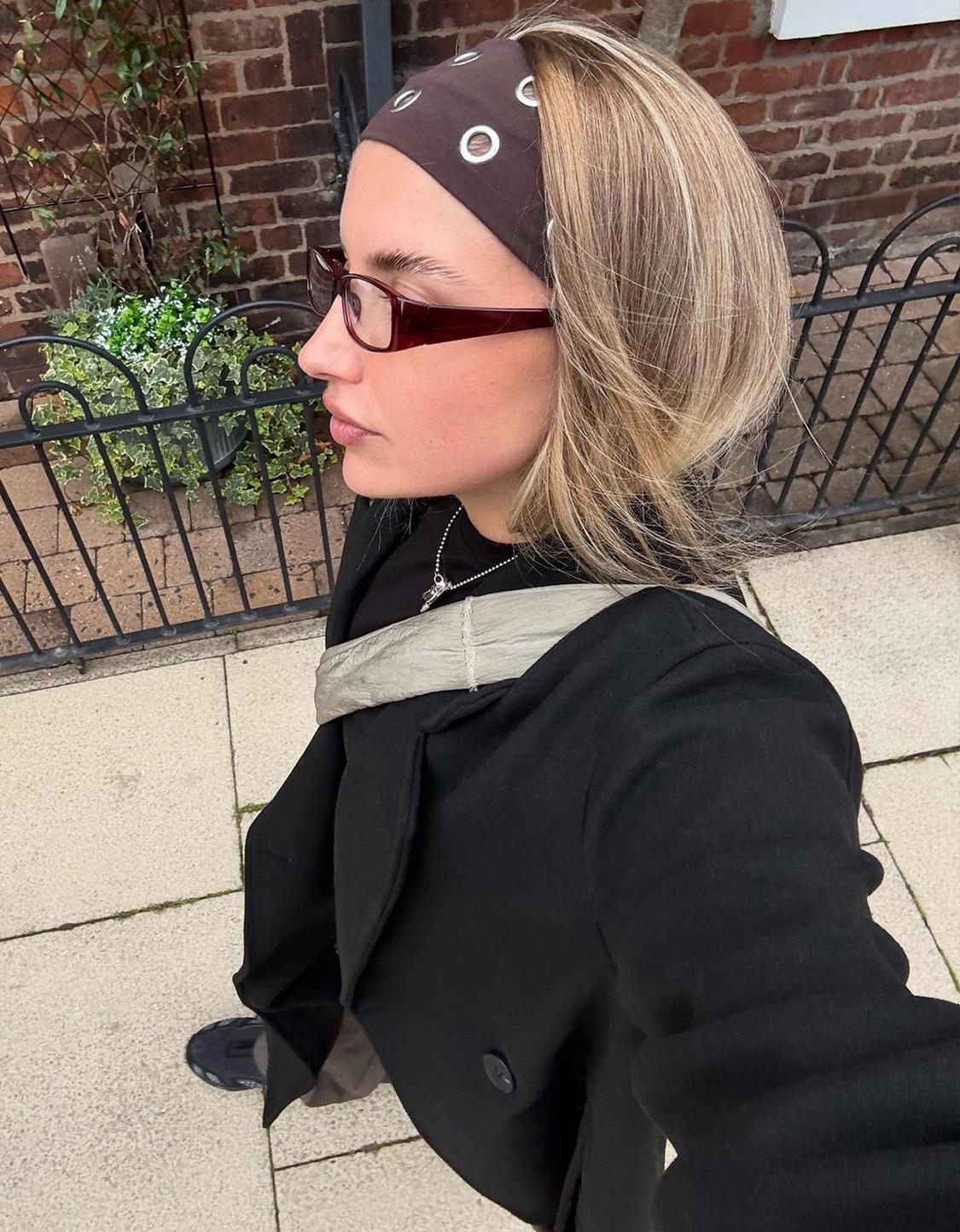 2-pack of studded headbands