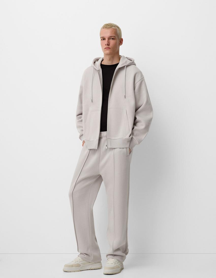 Pack sweat et pantalon wide leg-Multicouleur