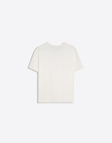Short-sleeved V-neck T-shirt — White 6