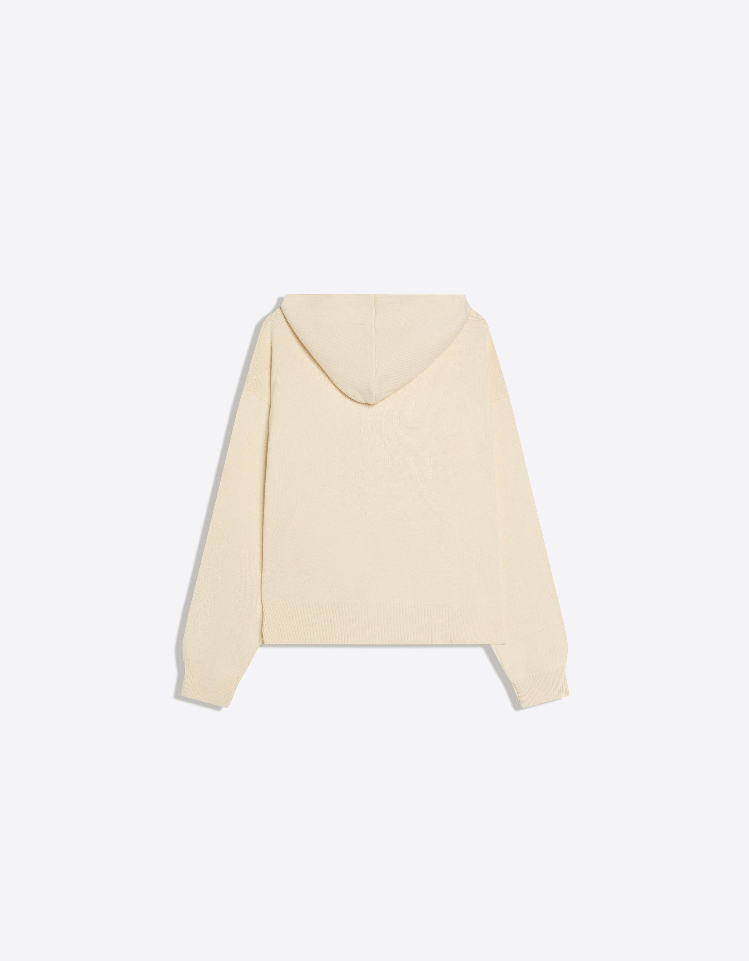 Kapüşonlu desenli ceket - Görsel 14