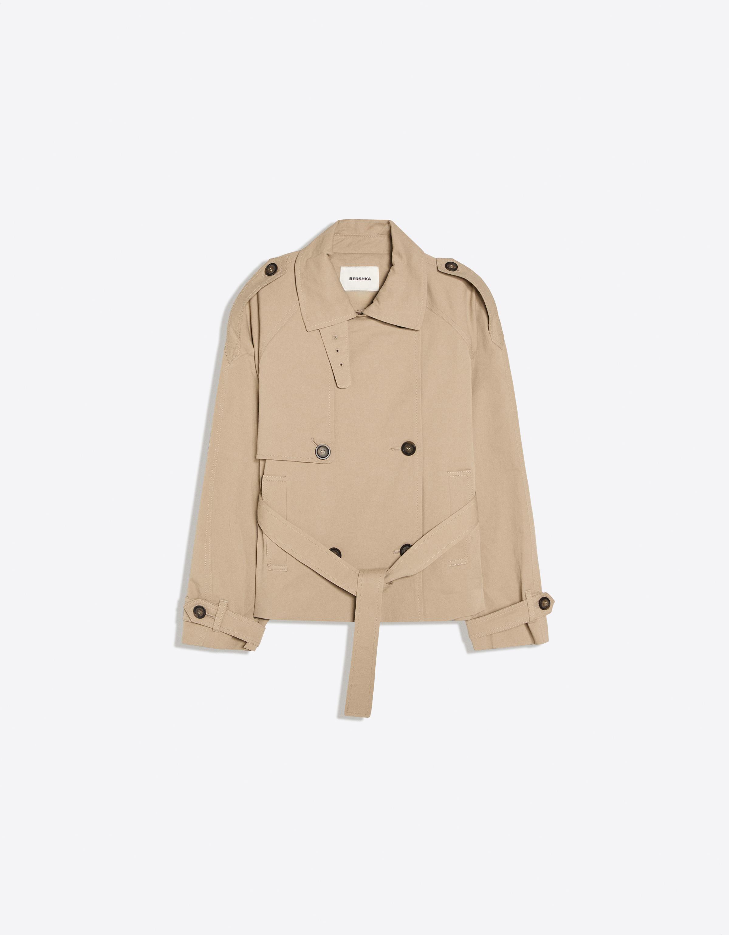 Trench jacket — Camel