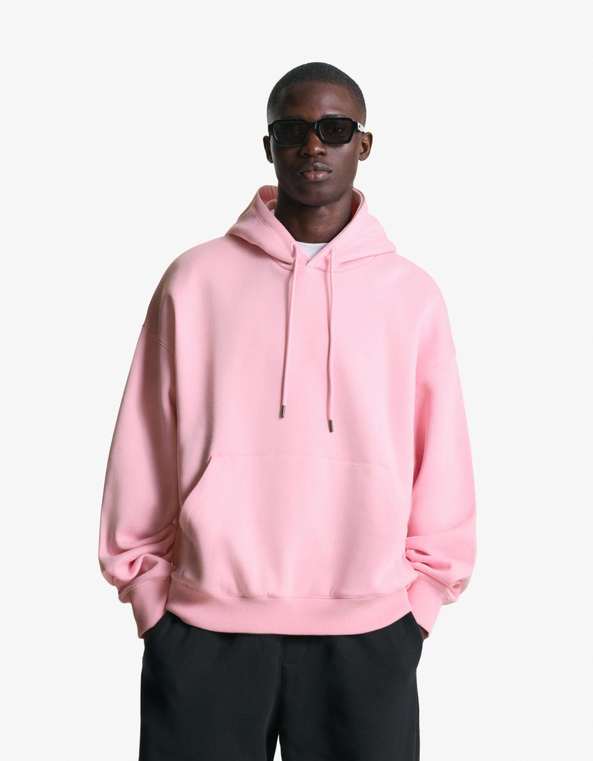Kapuzenpullover-Rosa-0