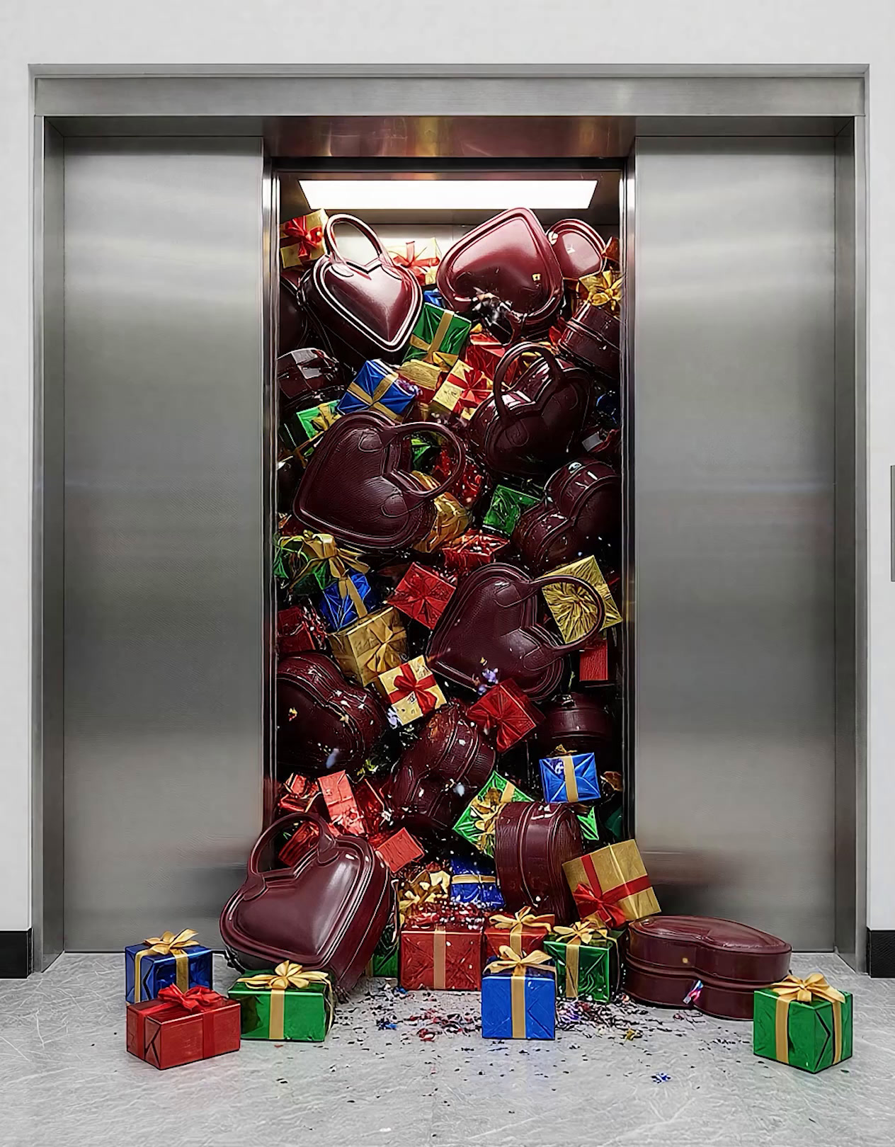 Mini kalp çanta - Görsel 18