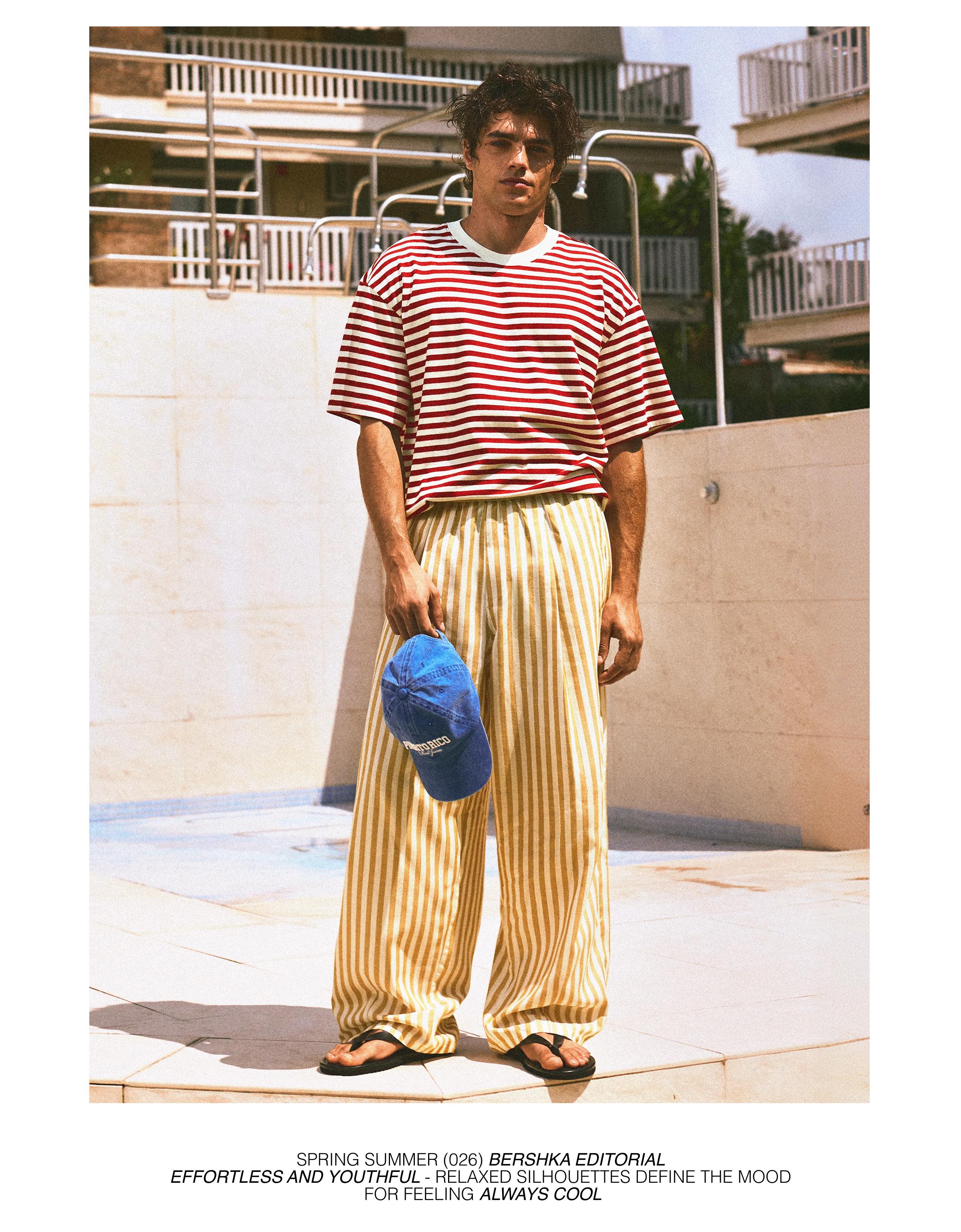 Super baggy pyjama-style trousers — Camel