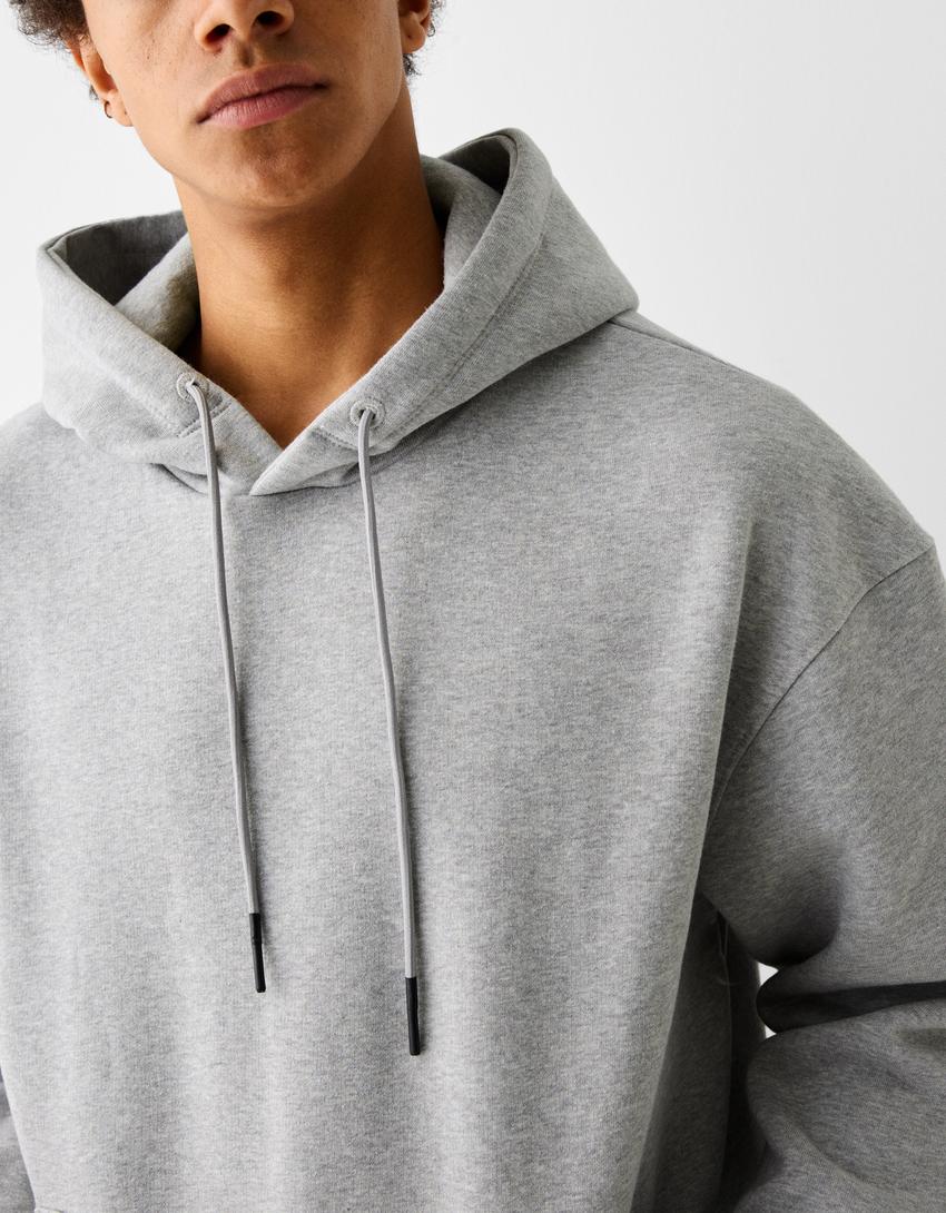 Sudadera capucha-Gris-4
