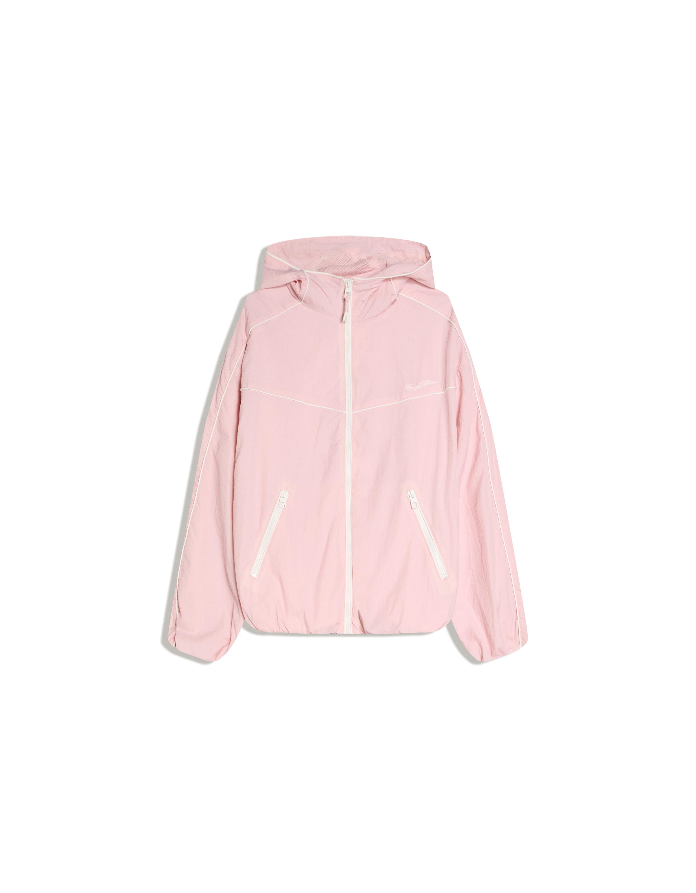 Technical hooded jacket — Pink