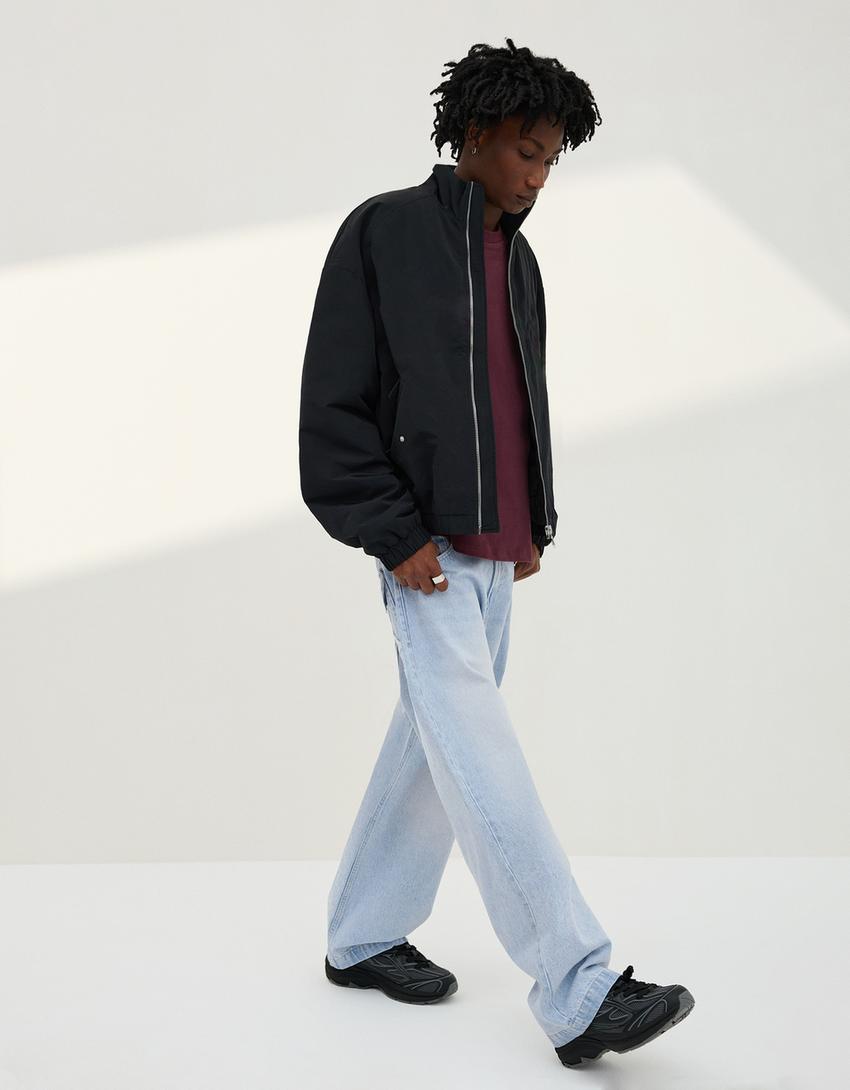 Barrel jeans-Light blue