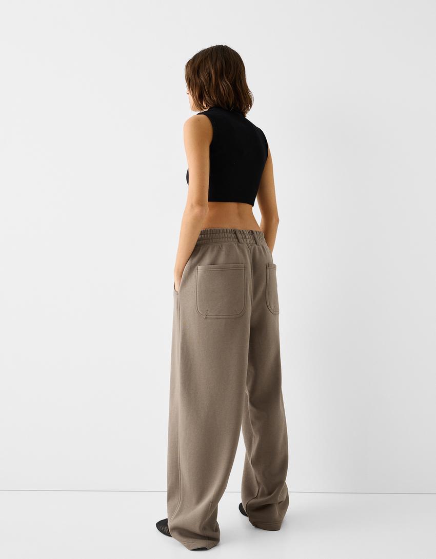 Calças skater-Caramelo-1