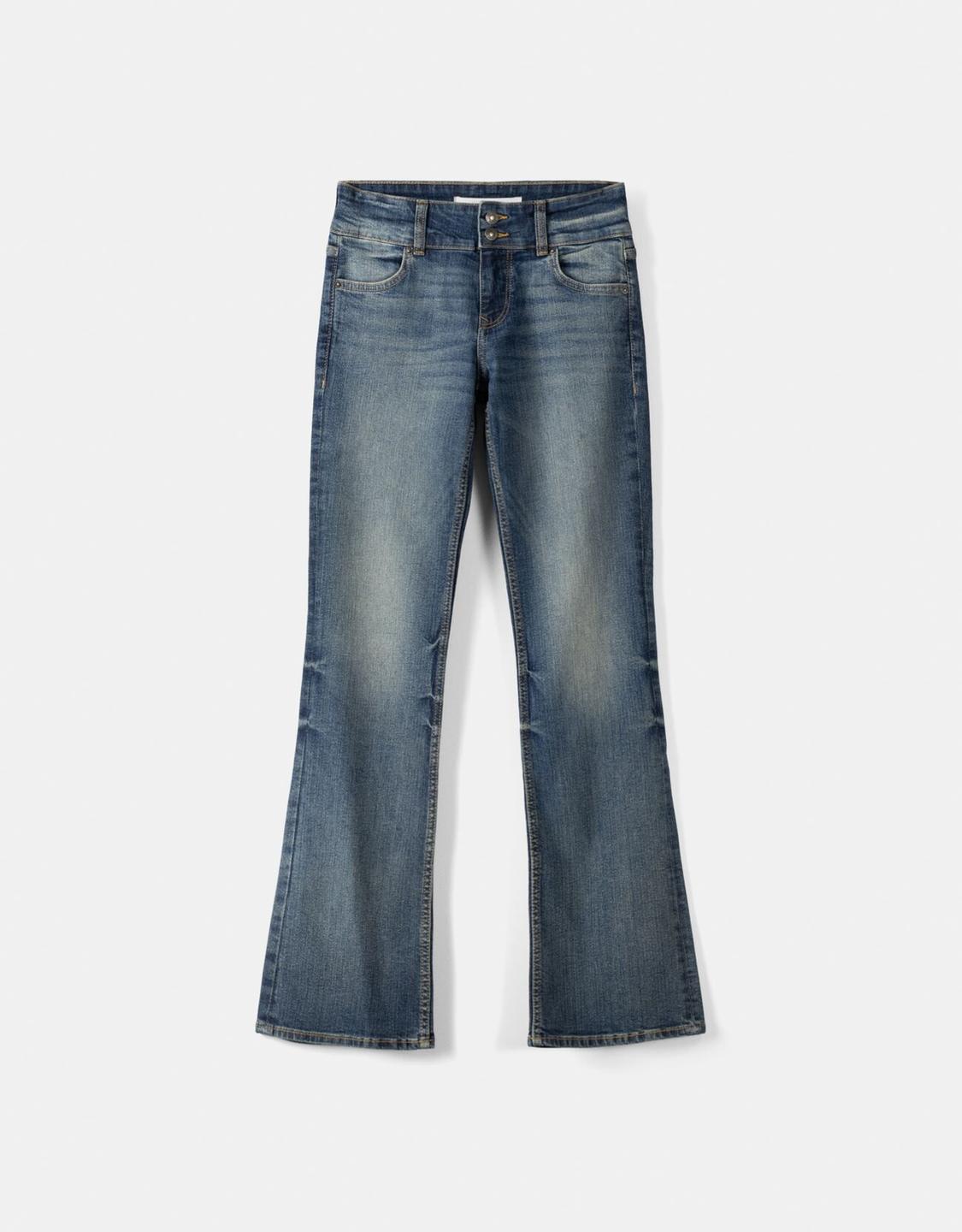 Jeans bootcut low waist