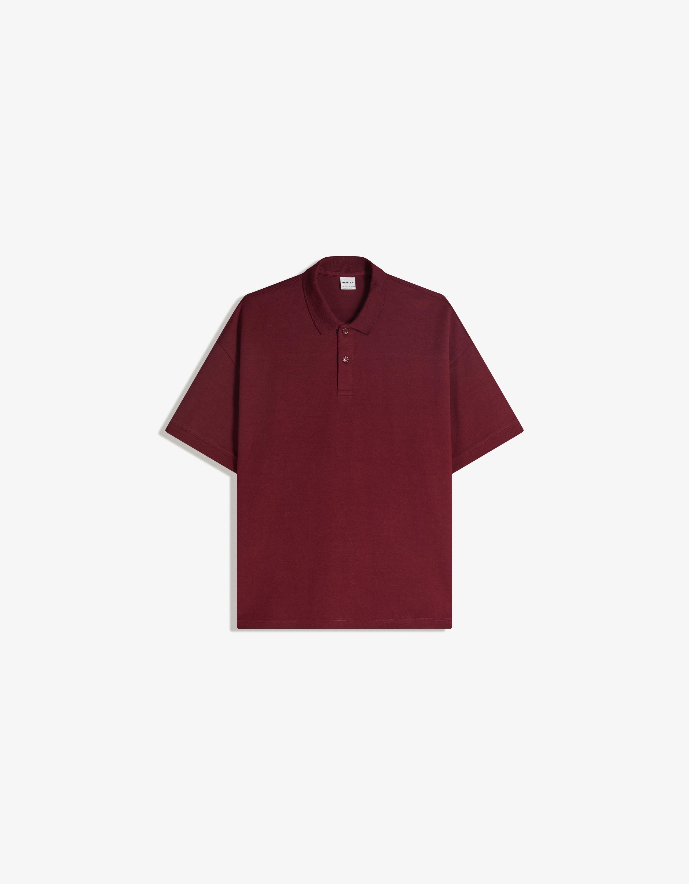 Bershka Kısa kollu polo yaka tişört