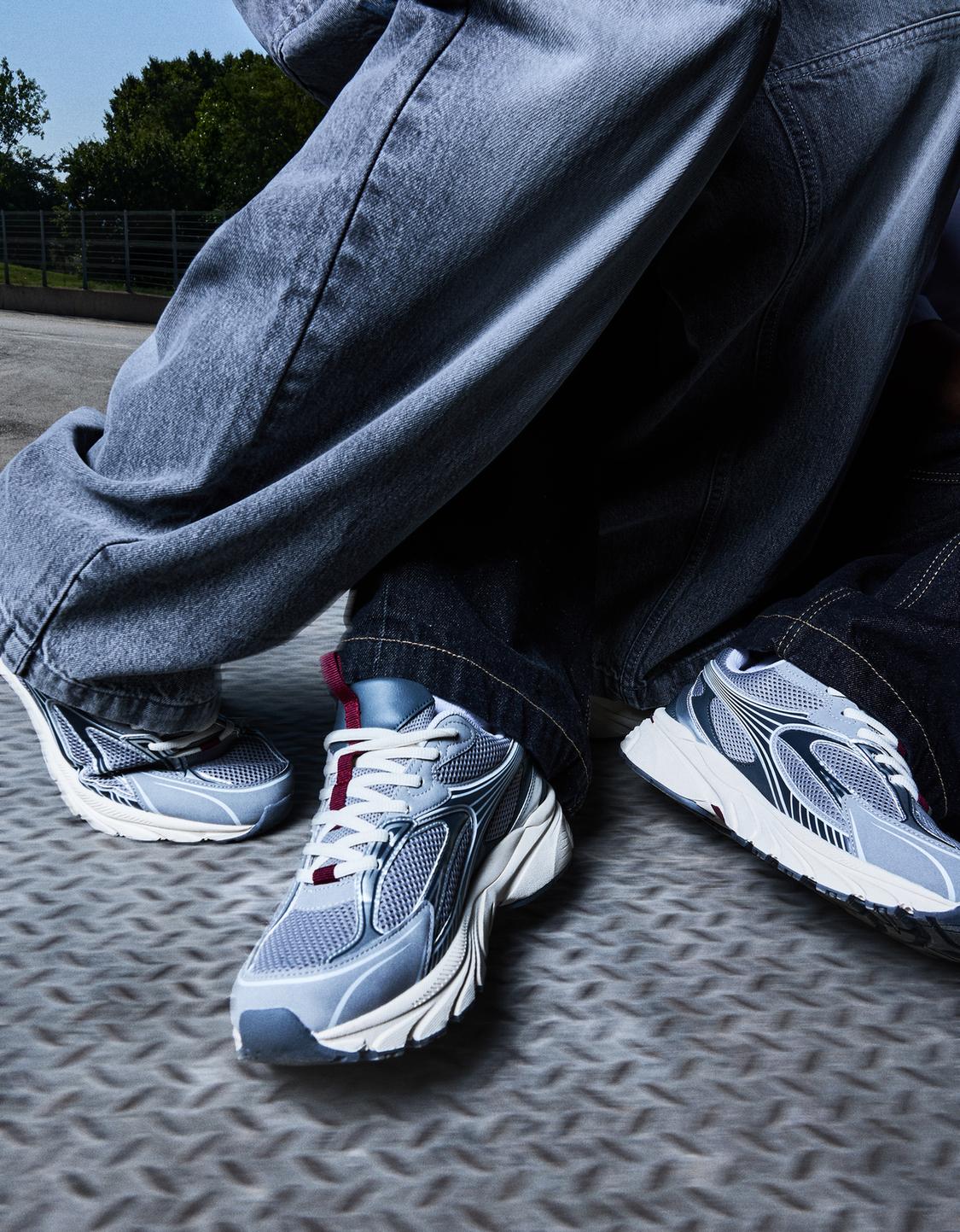 Multi-piece sneakers