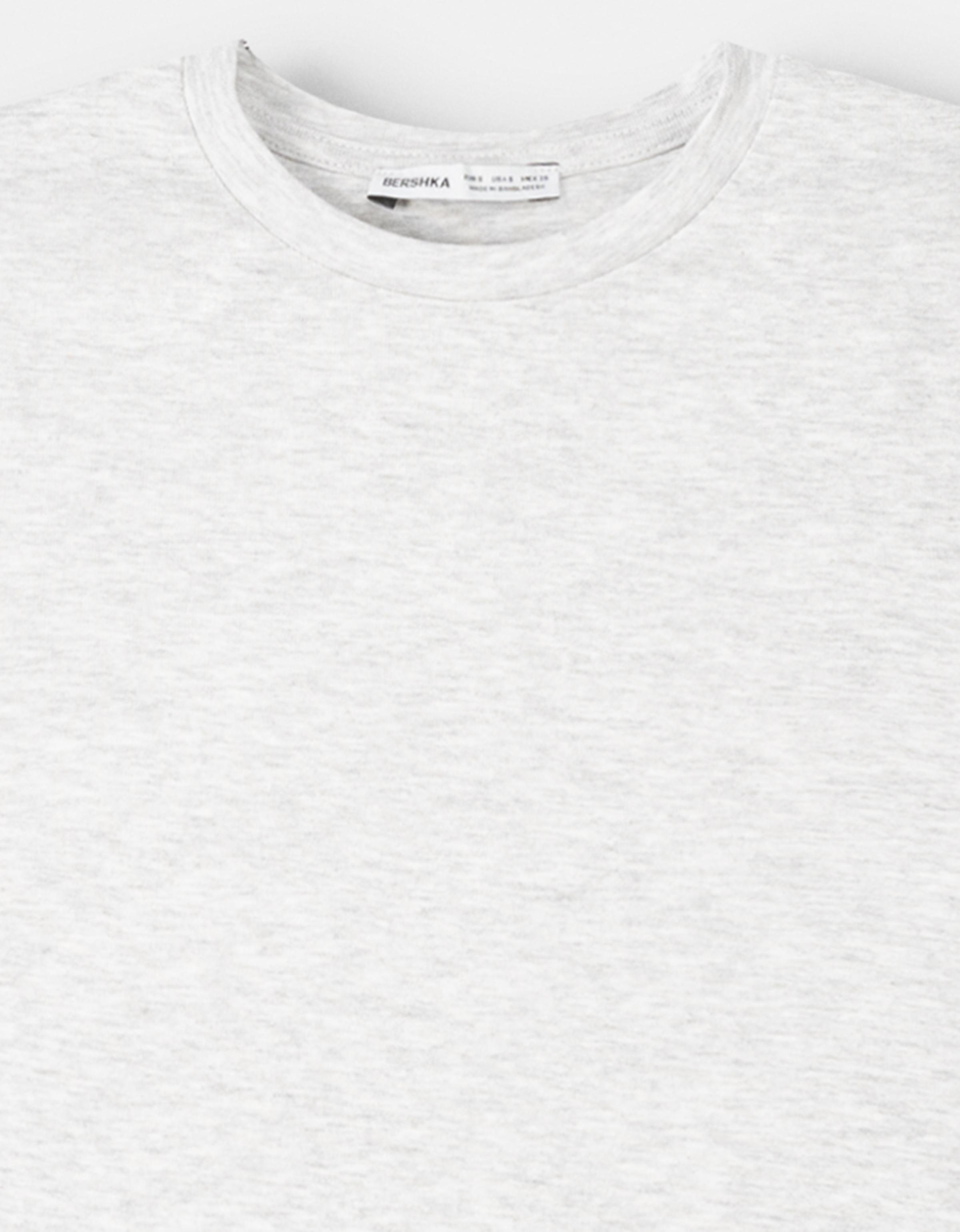 Kısa kollu bisiklet yaka tişört - Görsel 181