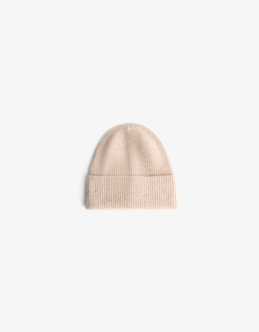 Basic beanie-Zand-0