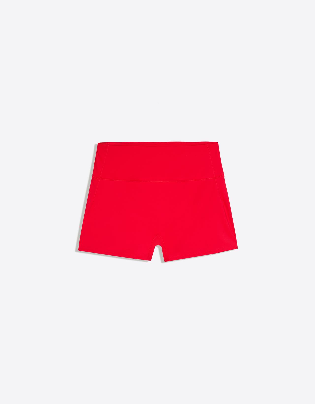Breathable & quick-dry technical shorts — Red