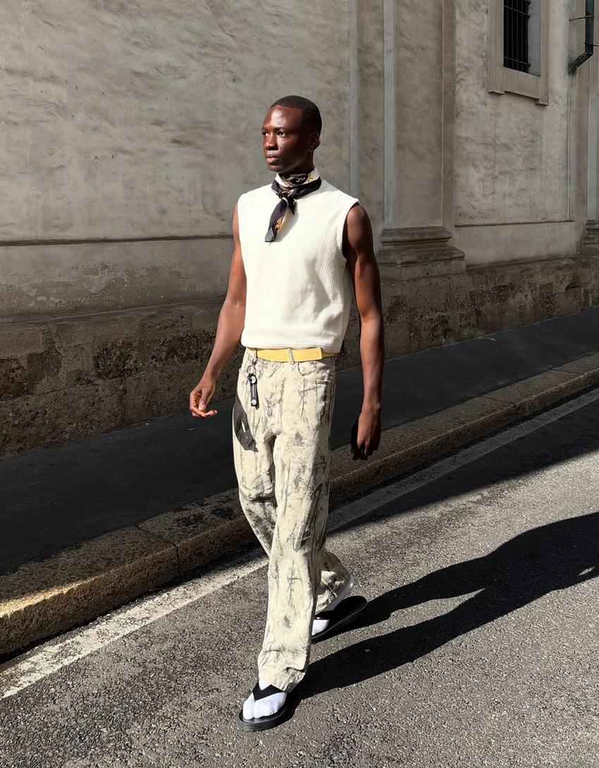 Chaleco worker Hombre Bershka - Main Image