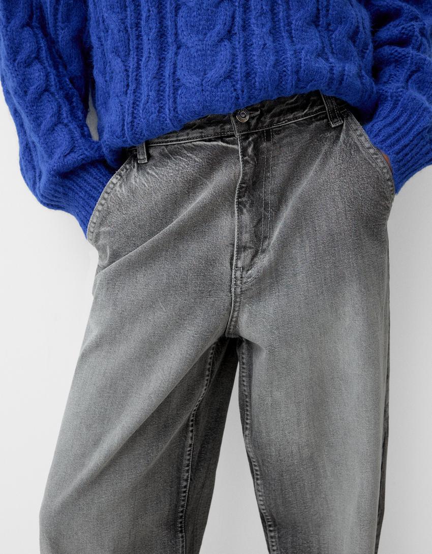 Skater jeans-Grey-3