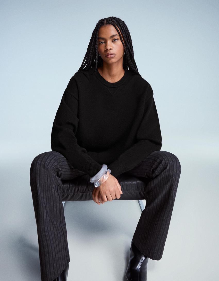 Pull oversize-Noir