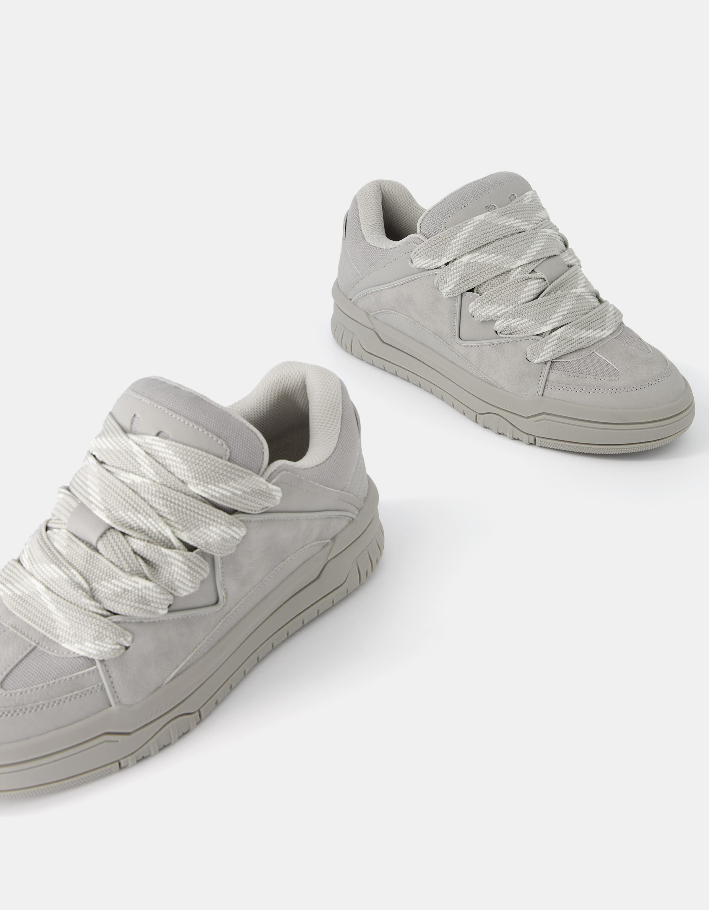 Basic skate trainers — Grey