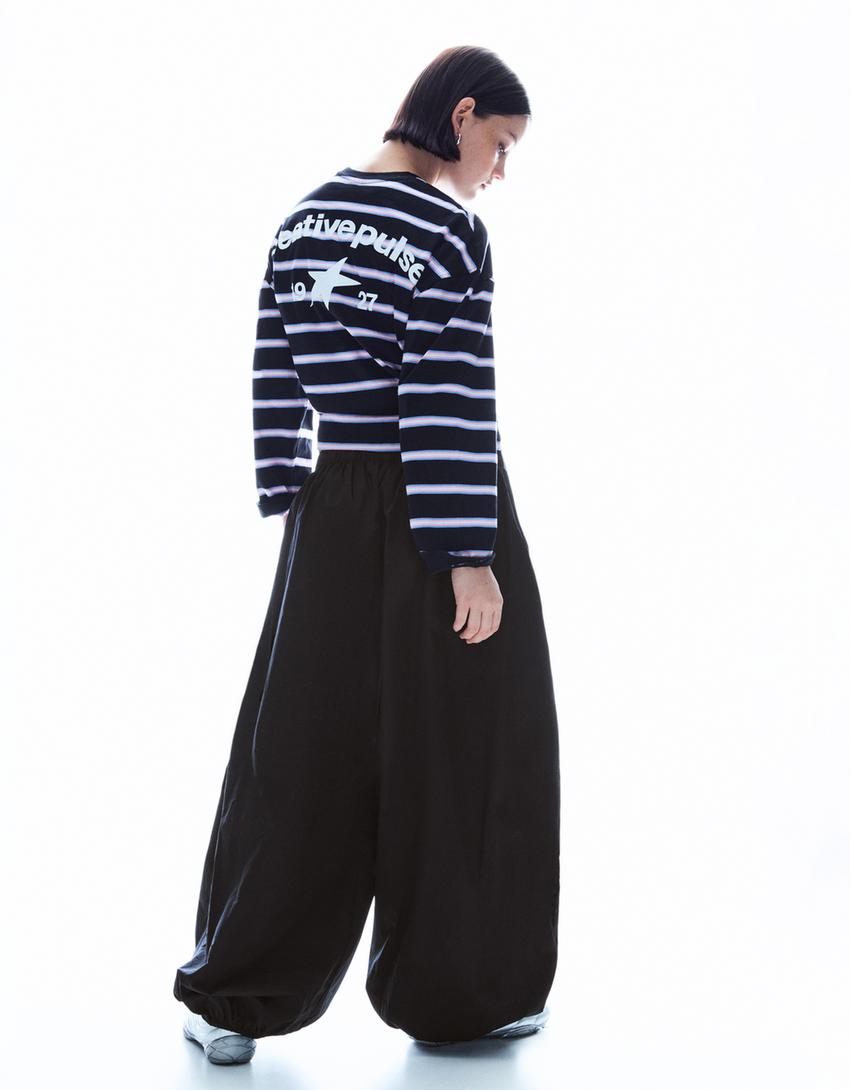 Bloomer trousers-Black