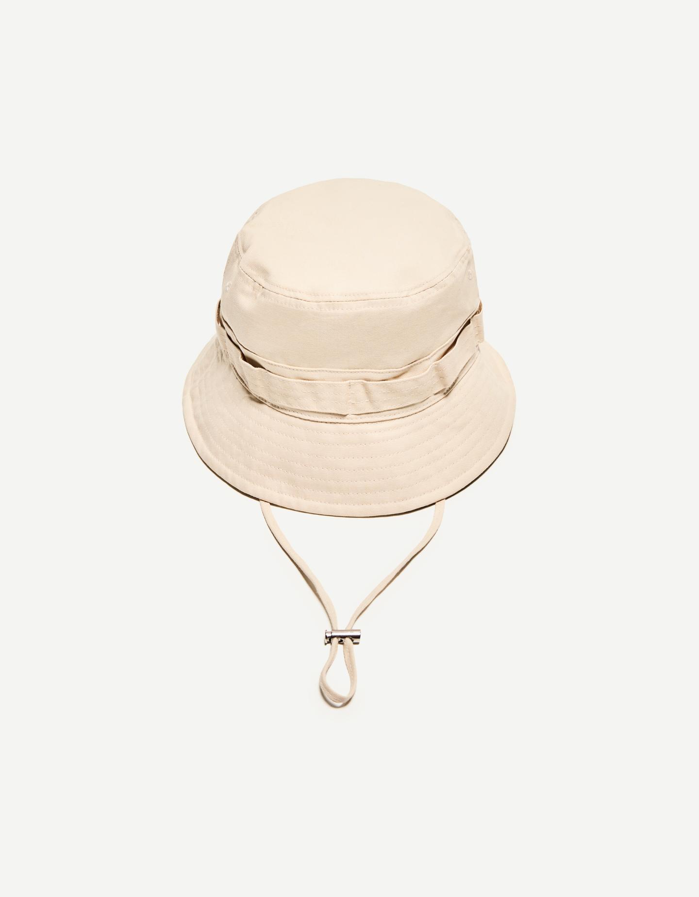 Bershka Bucket Efecto Lavado Hombre Crudo
