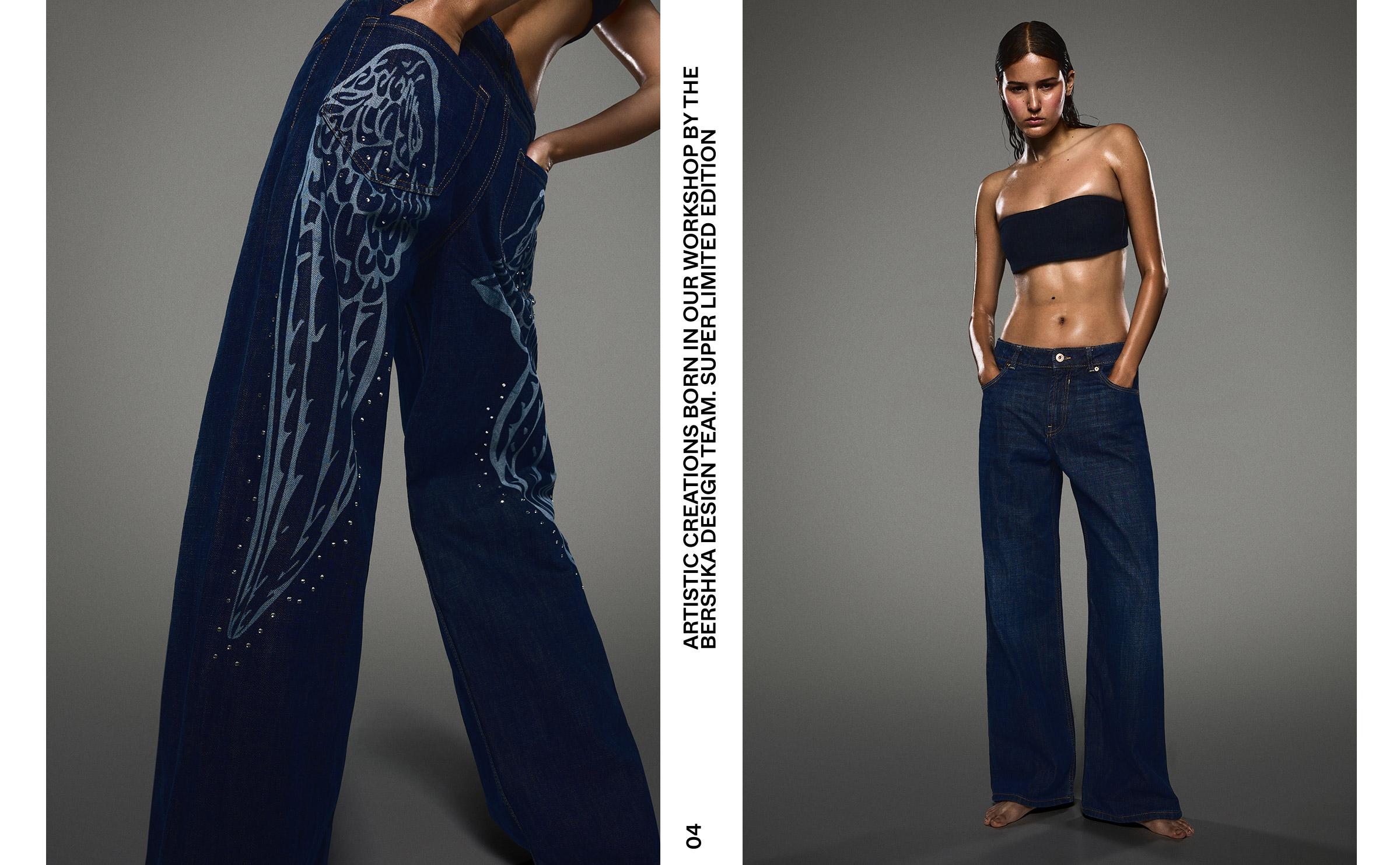 S layered work denim theredthread wh×bk THEREDTHREAD / ザレッドスレッド】S layered work denim