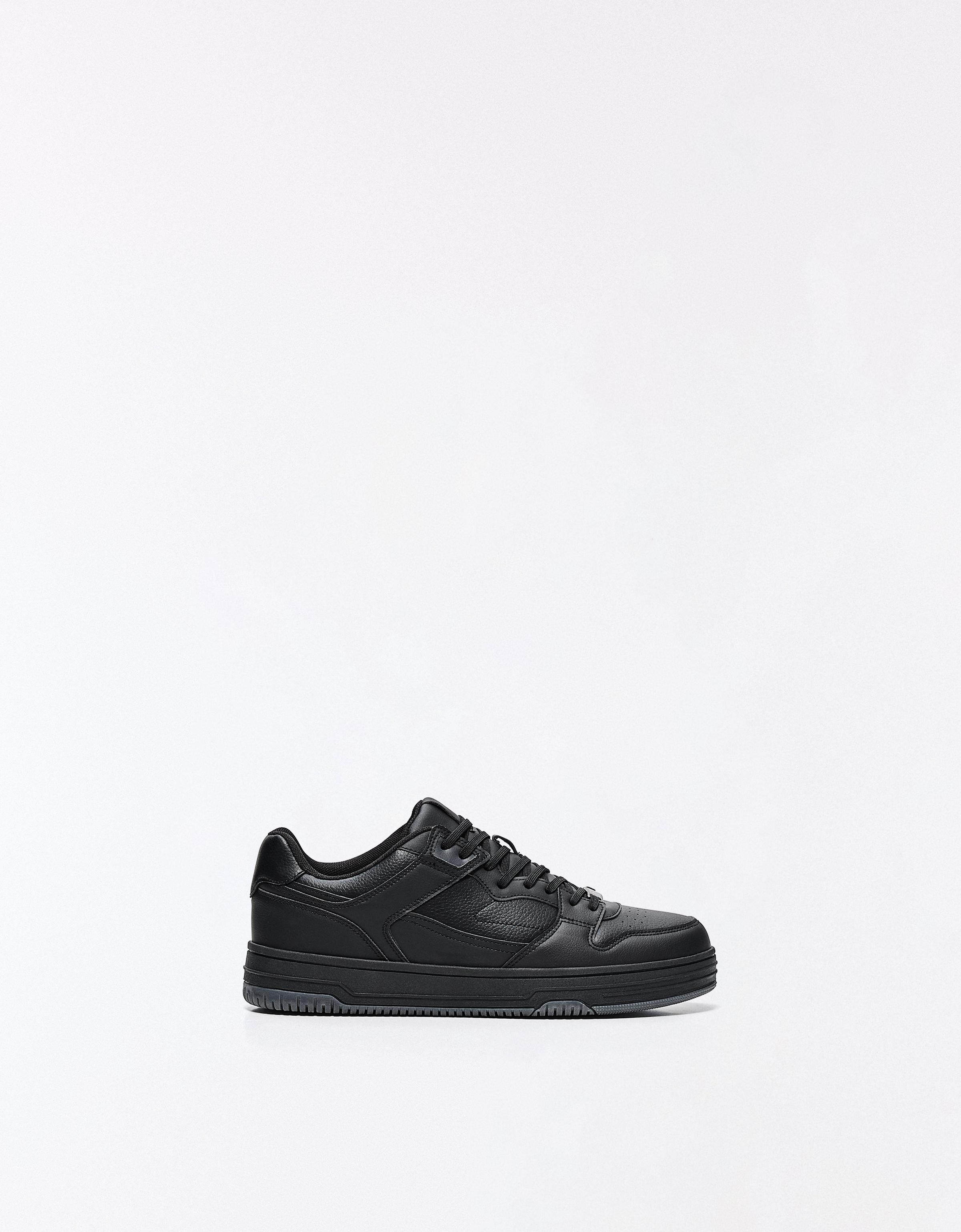 Bershka Podstawowe Buty Sportowe Mężczyzna 41 Czarny