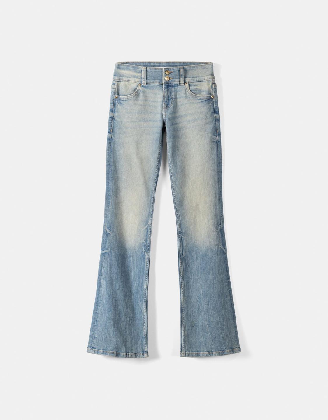 Jeans bootcut low waist