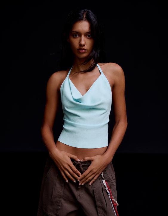 Drapeli halter top