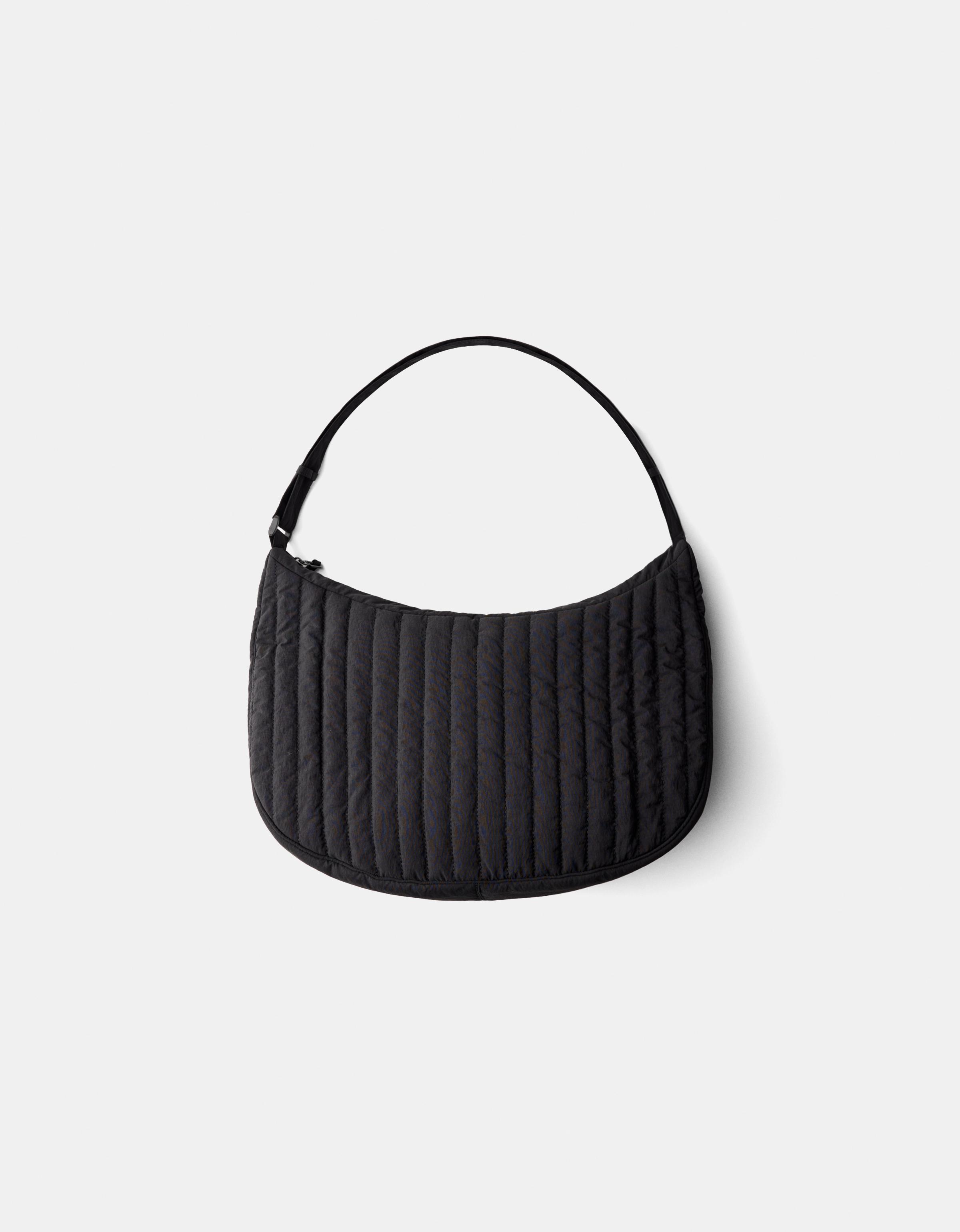 Bershka Gesteppte Tasche Herren Schwarz