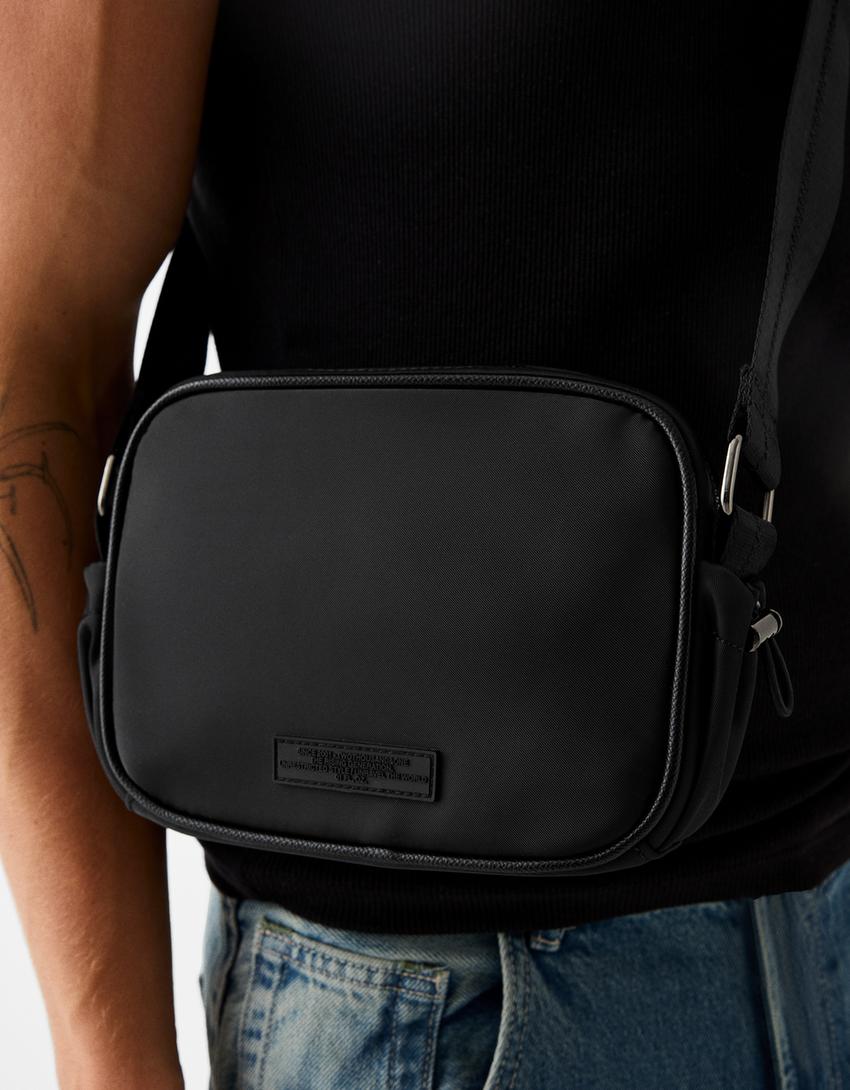 Sac bandoulière technique-Noir-3