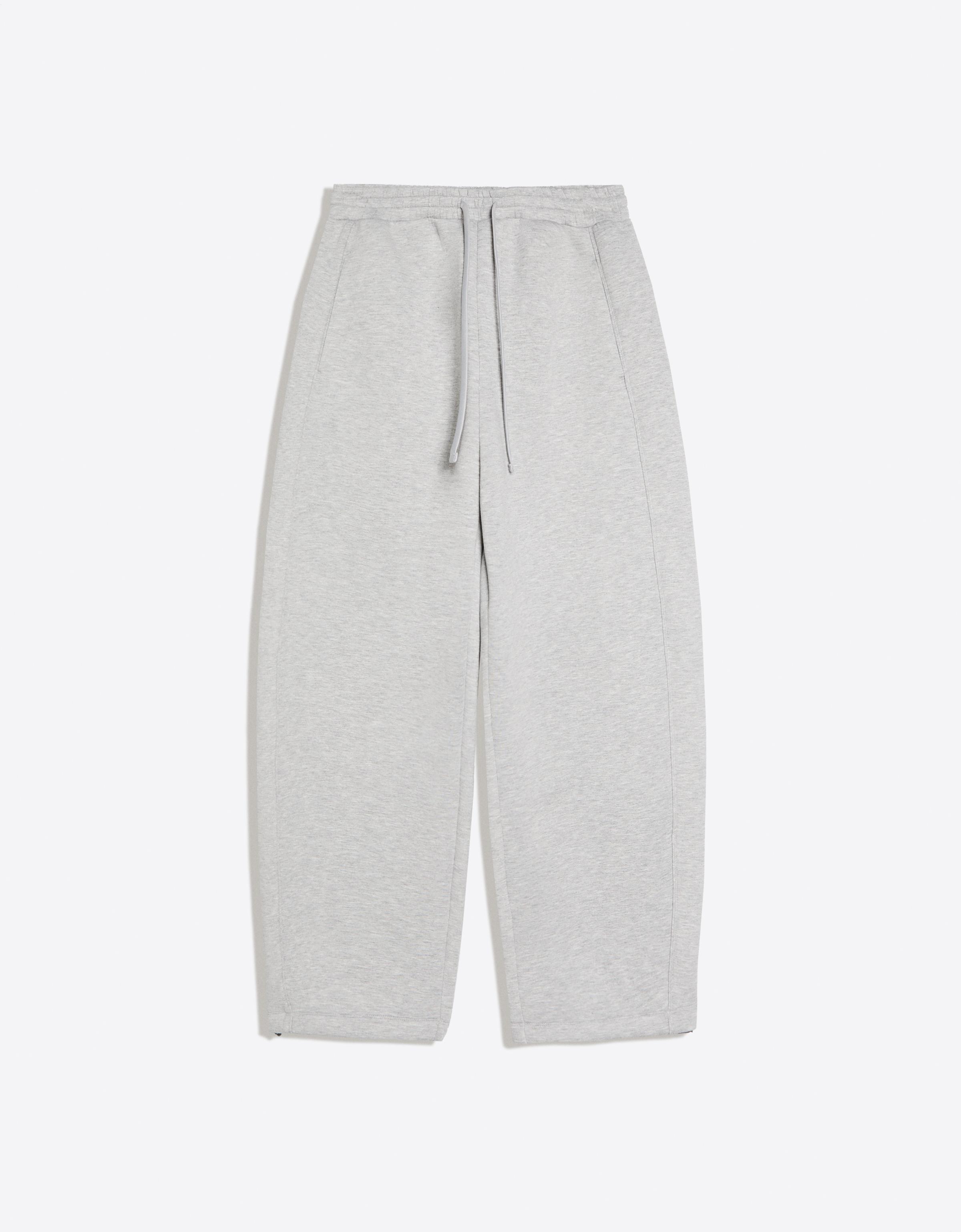 Technical balloon trousers — Grey
