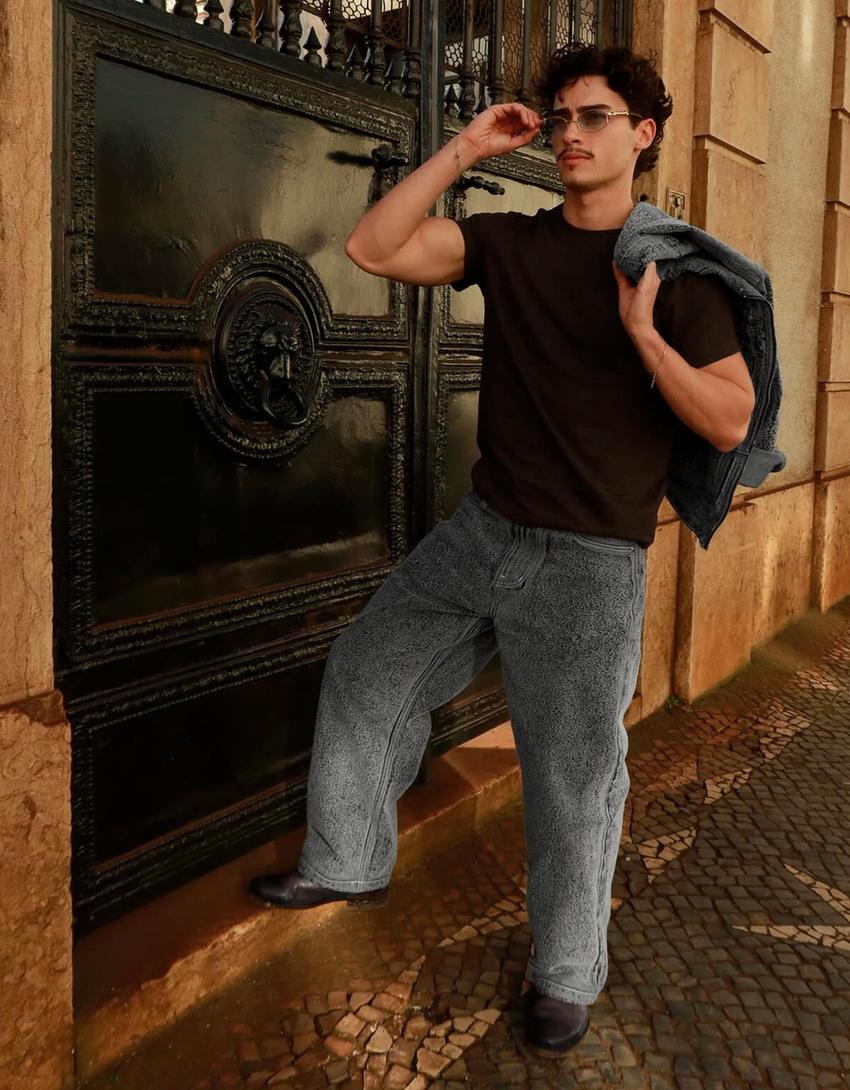 T-Shirt mit kurzen Ärmeln-Braun