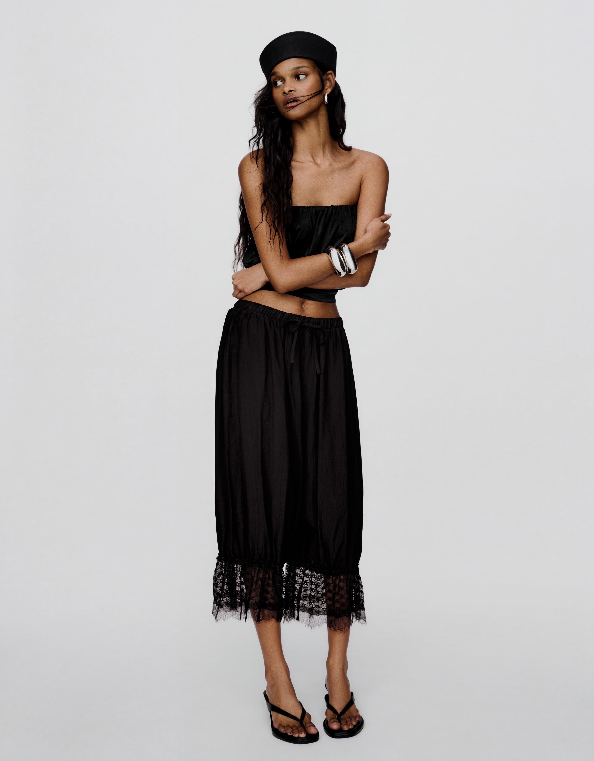 Şalvar paça lencero pantolon - Görsel 35