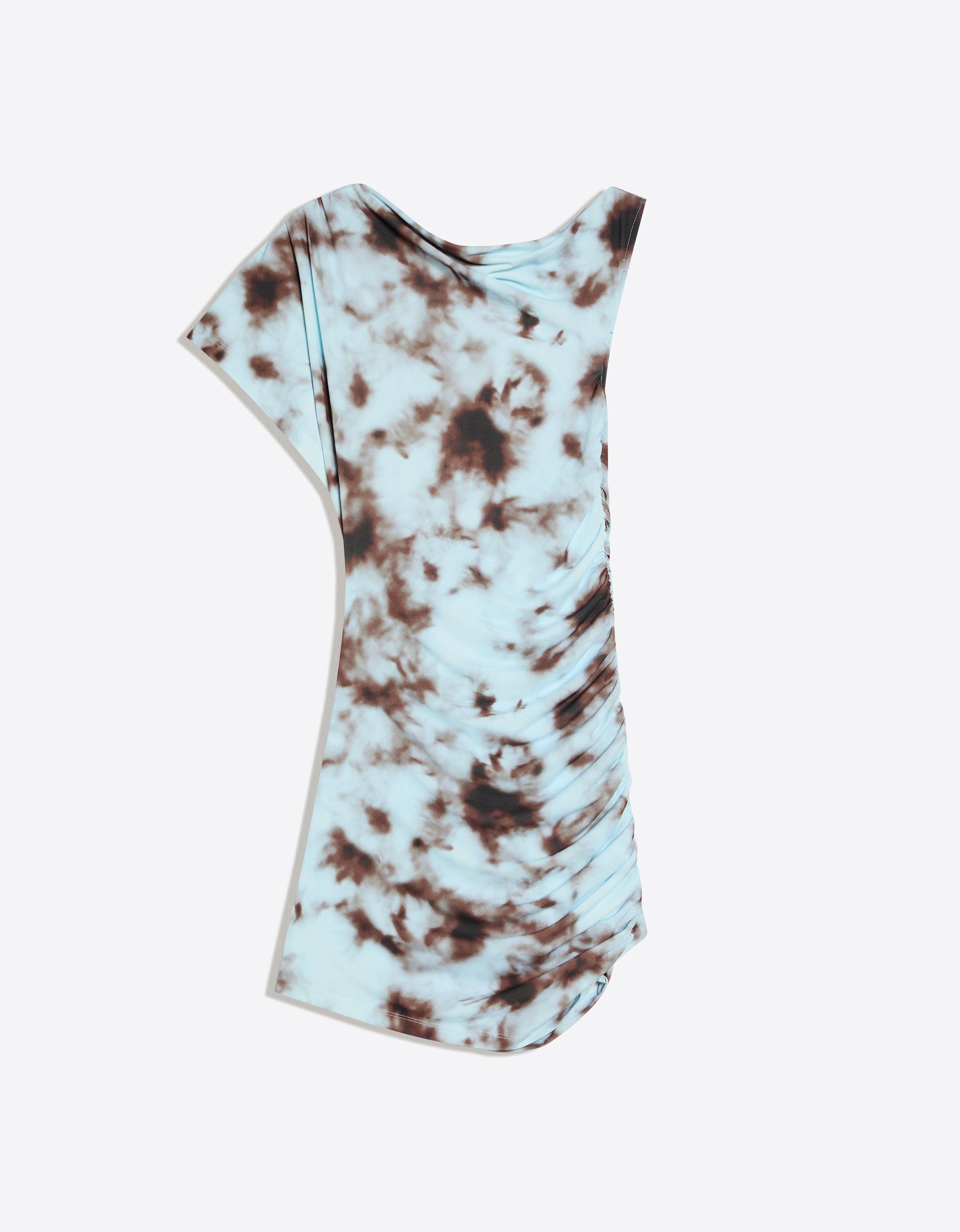 Asimetrik mini elbise - Görsel 2