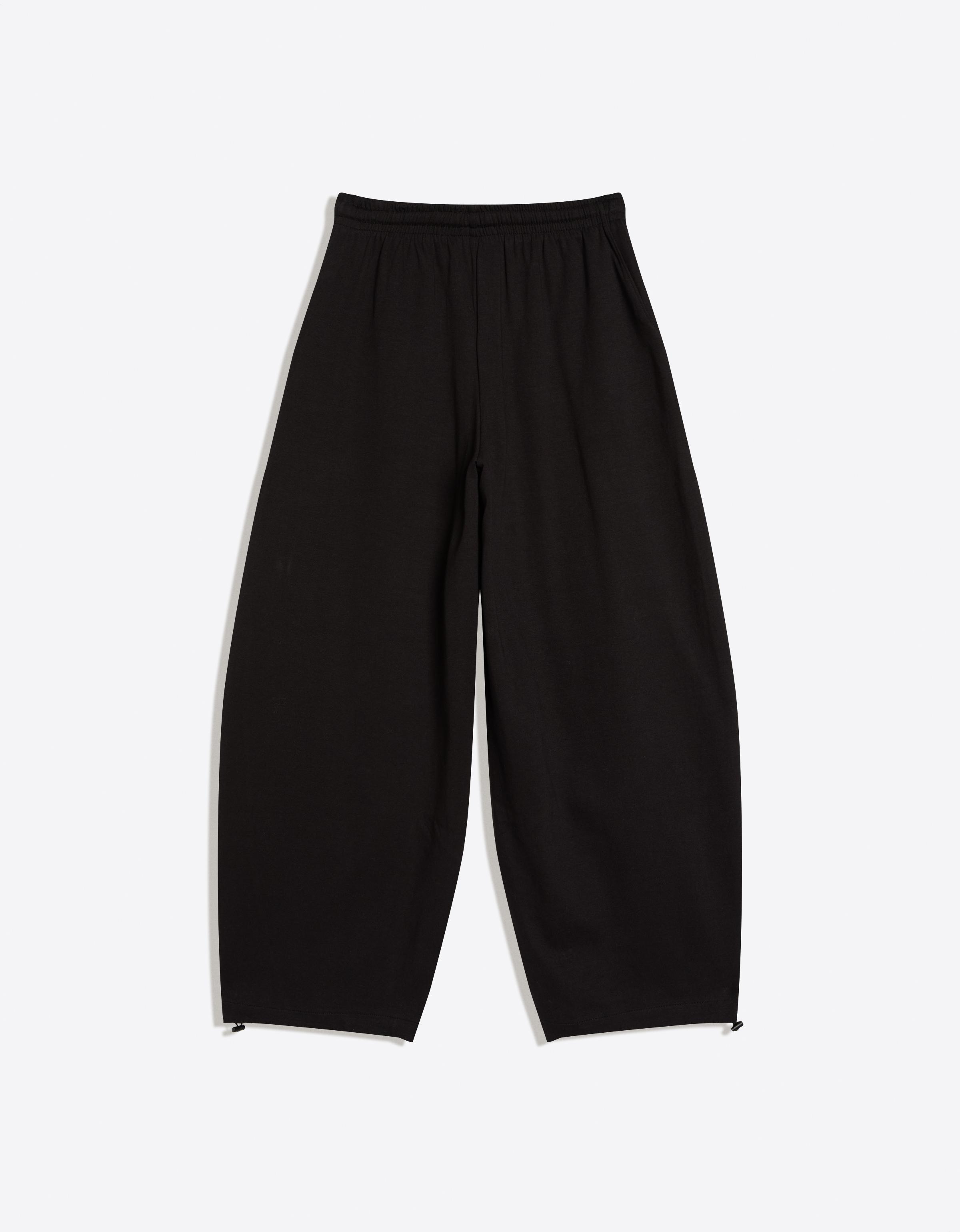 Bershka Barrel fit şardonlu pantolon, stoper detaylı görsel 4