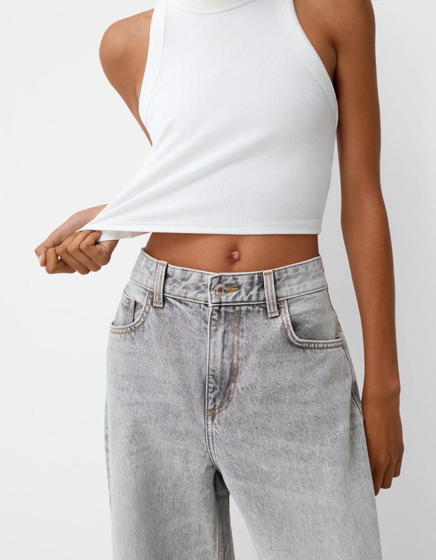 Balloon fit jeans - Women | Bershka