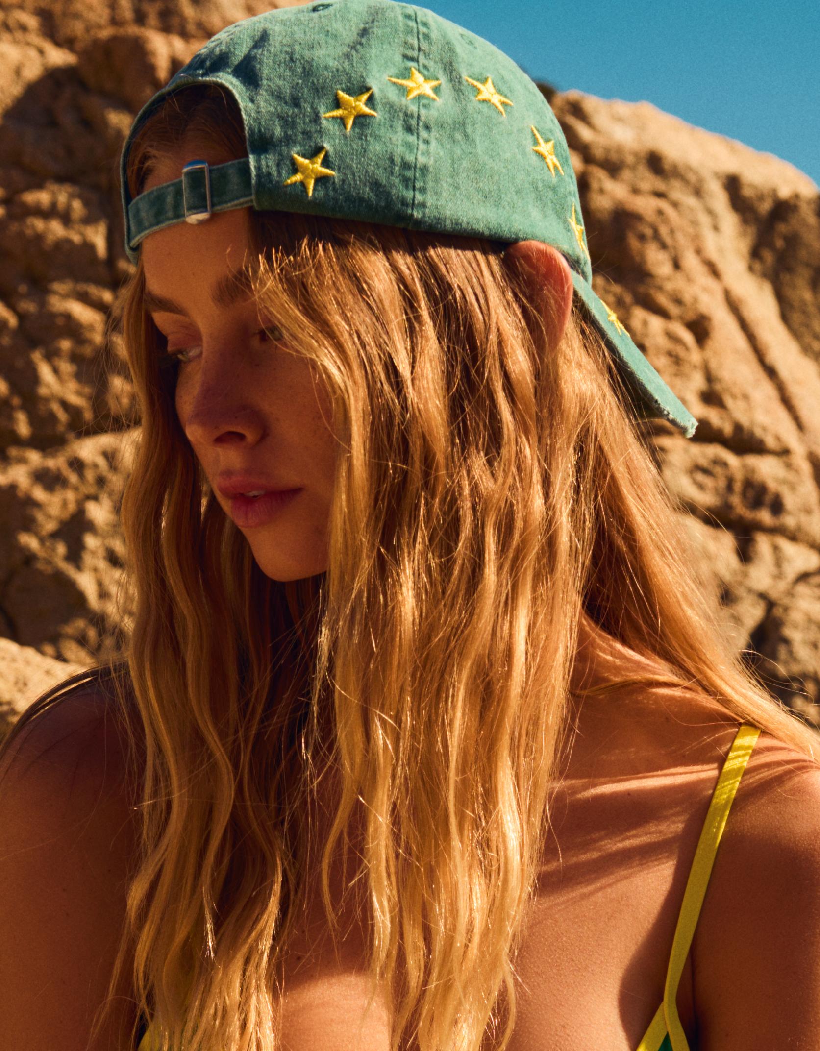 Bershka İşlemeli Brezilya şapkası görsel 6
