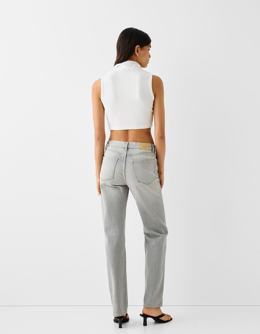 Jean straight-Gris-2