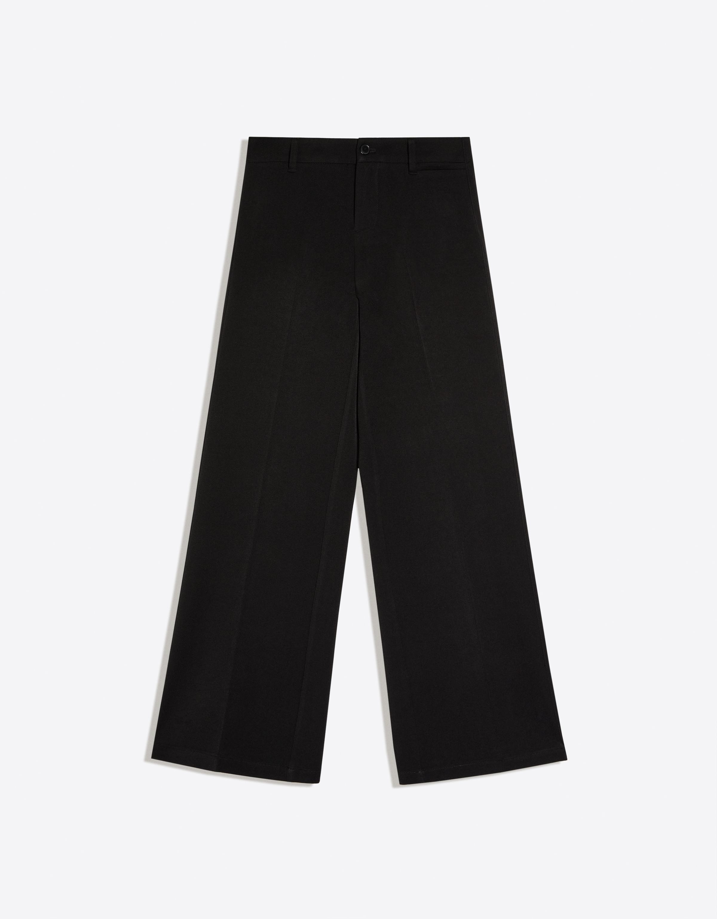 Wide-leg trousers — Black